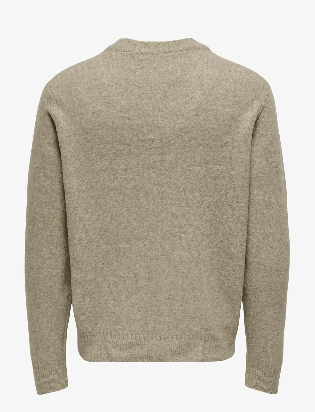 ONLY & SONS - ONSMOVE RLX BRUSHED V-NECK KNIT - sügisesed riided - twill - 1