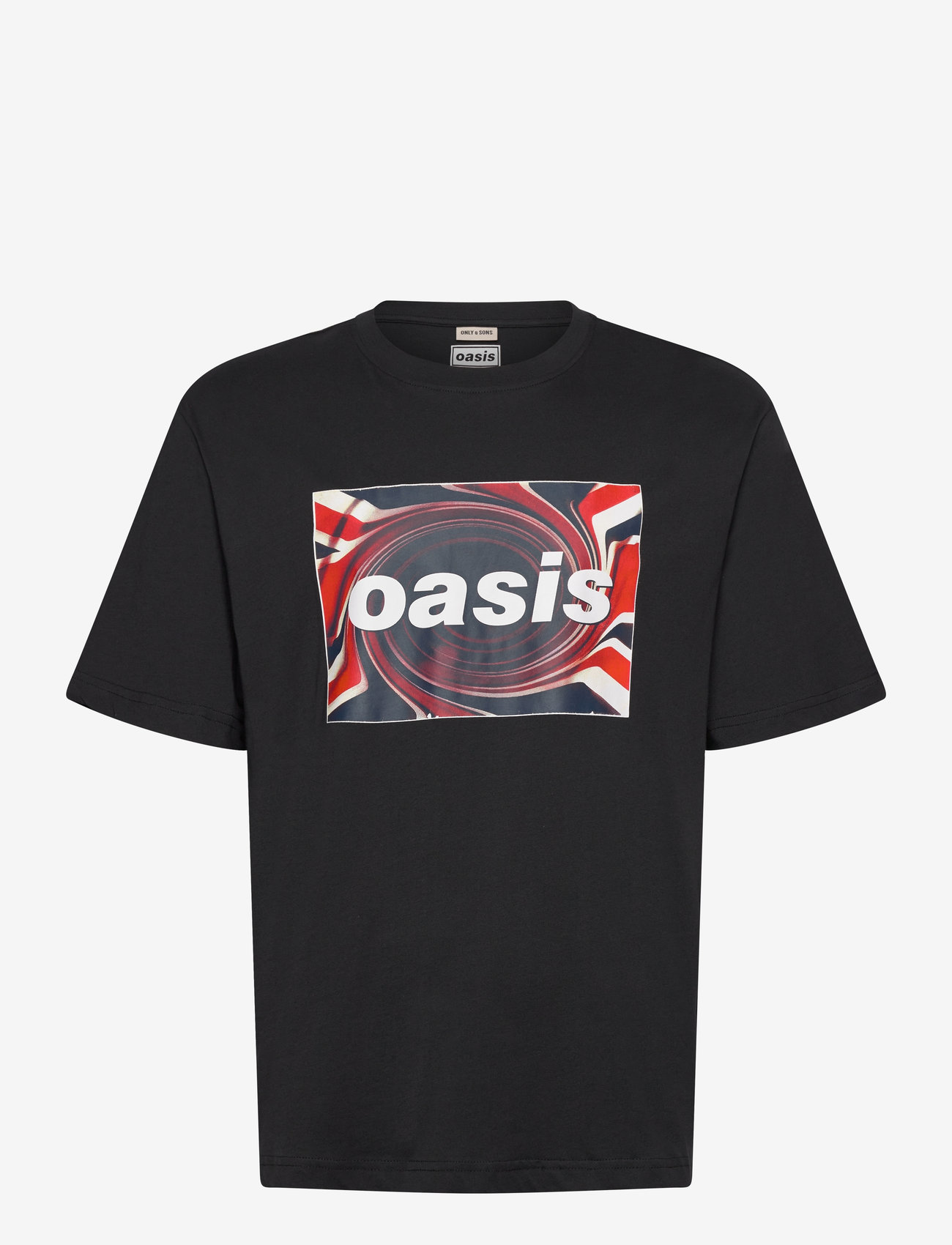 ONLY & SONS - ONSOASIS SS RLX TEE - autumn clothing - black - 0
