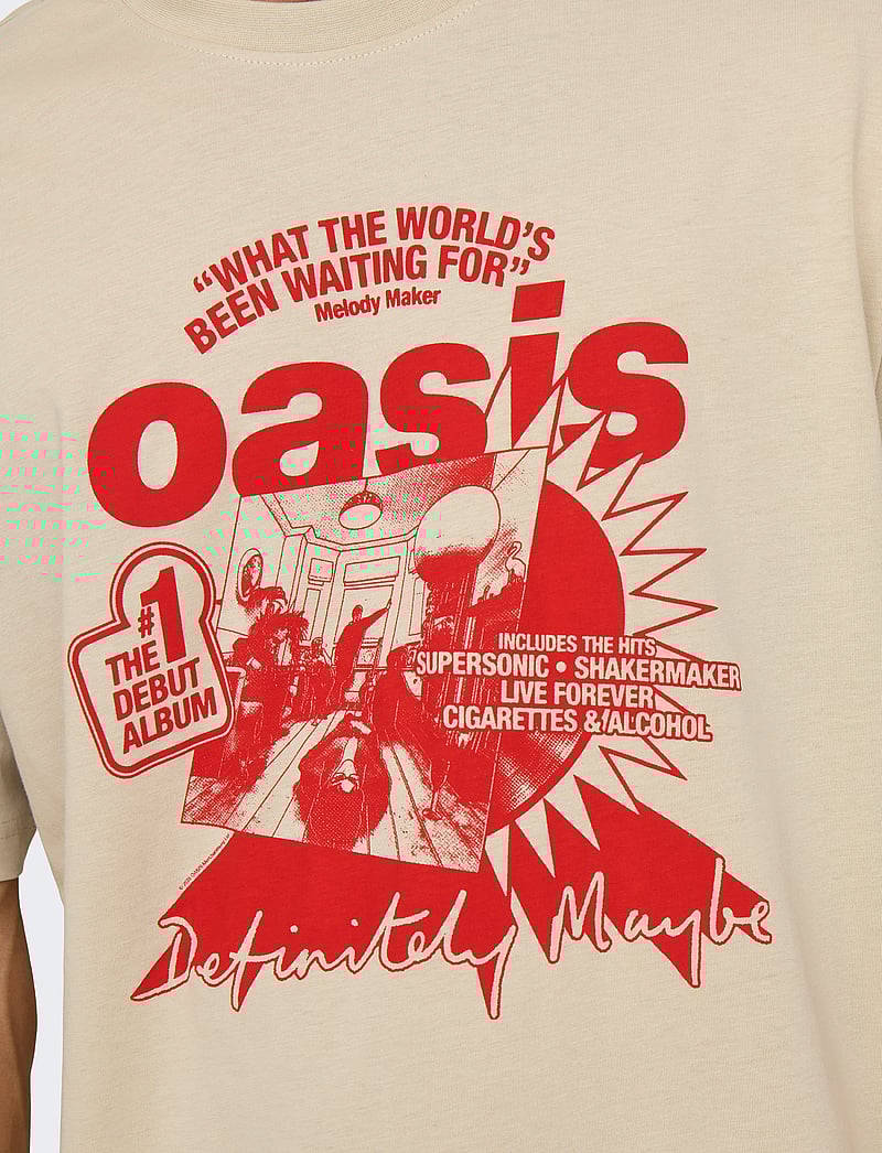 ONLY & SONS - ONSOASIS SS RLX TEE - kurzärmelig - silver lining - 5