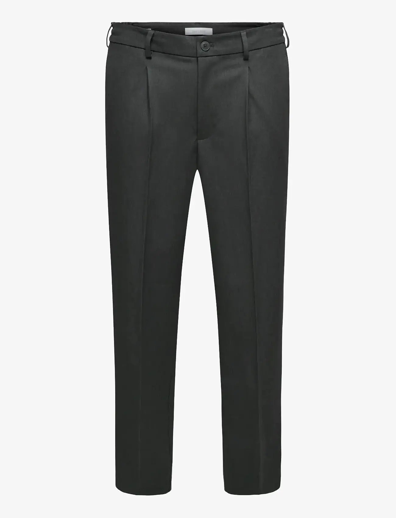 ONLY & SONS - ONSMIRO TAILORED TAPERED 0346 PANT NOOS - efterårstøj - dark grey melange - 0