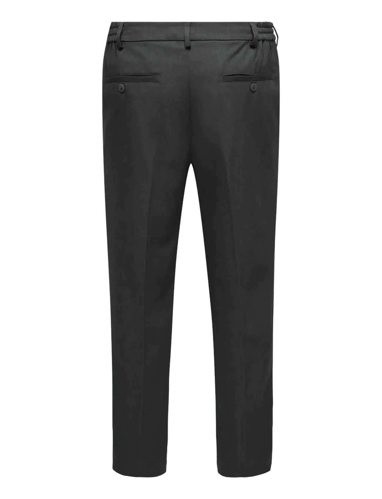 ONLY & SONS - ONSMIRO TAILORED TAPERED 0346 PANT NOOS - pantalons habillés - dark grey melange - 2