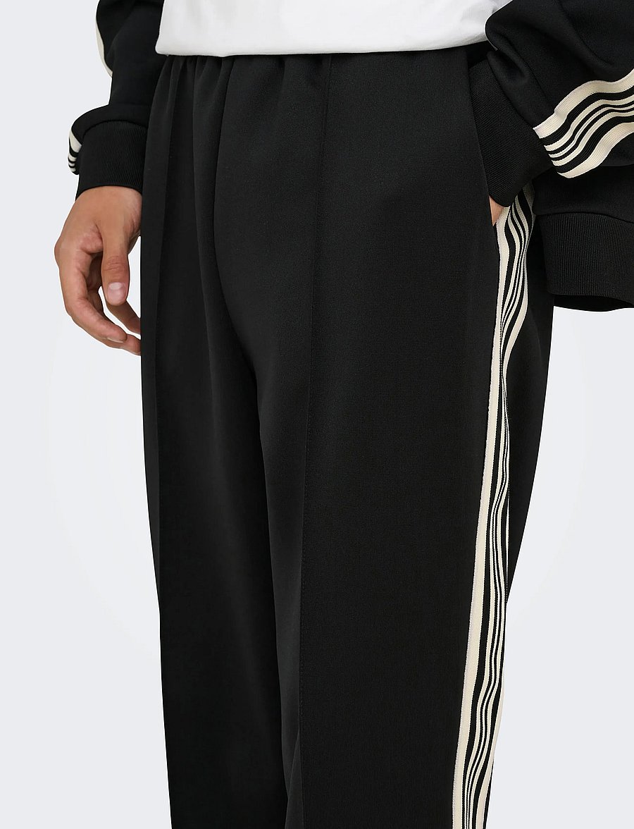 ONLY & SONS - ONSRIBER REG TRACK PANT SWEAT - casual - black - 5