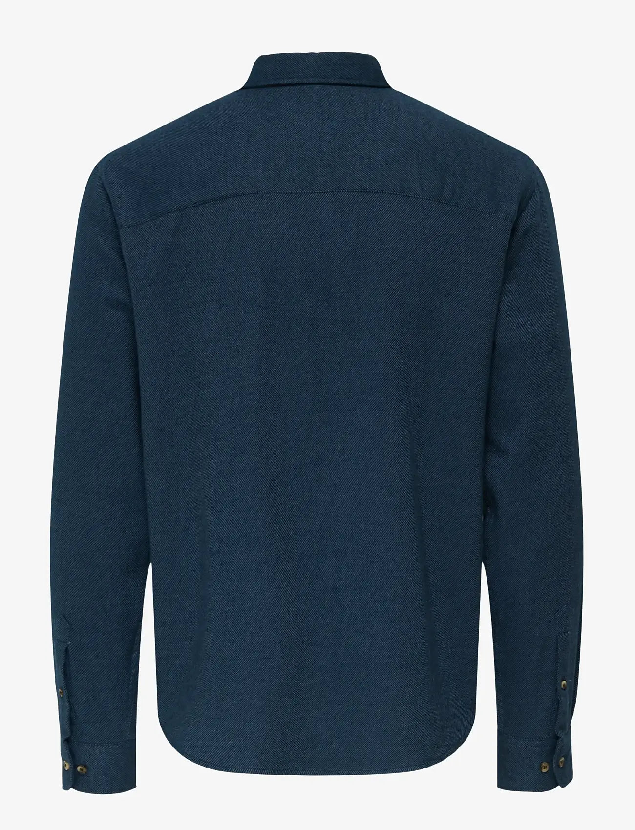 ONLY & SONS - ONSSONS REG FIT 2T TWILL 0347 SHIRT - casual shirts - navy blazer - 2