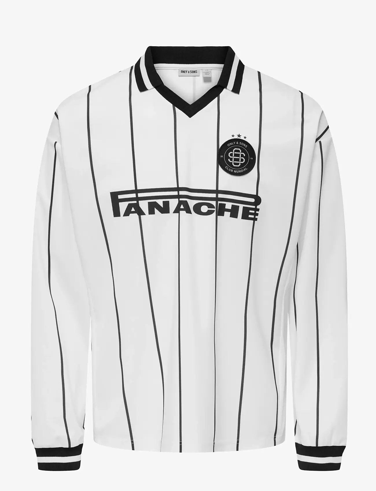 ONLY & SONS - ONSZIDAN LS RESORT TEE - die niedrigsten preise - bright white - 0