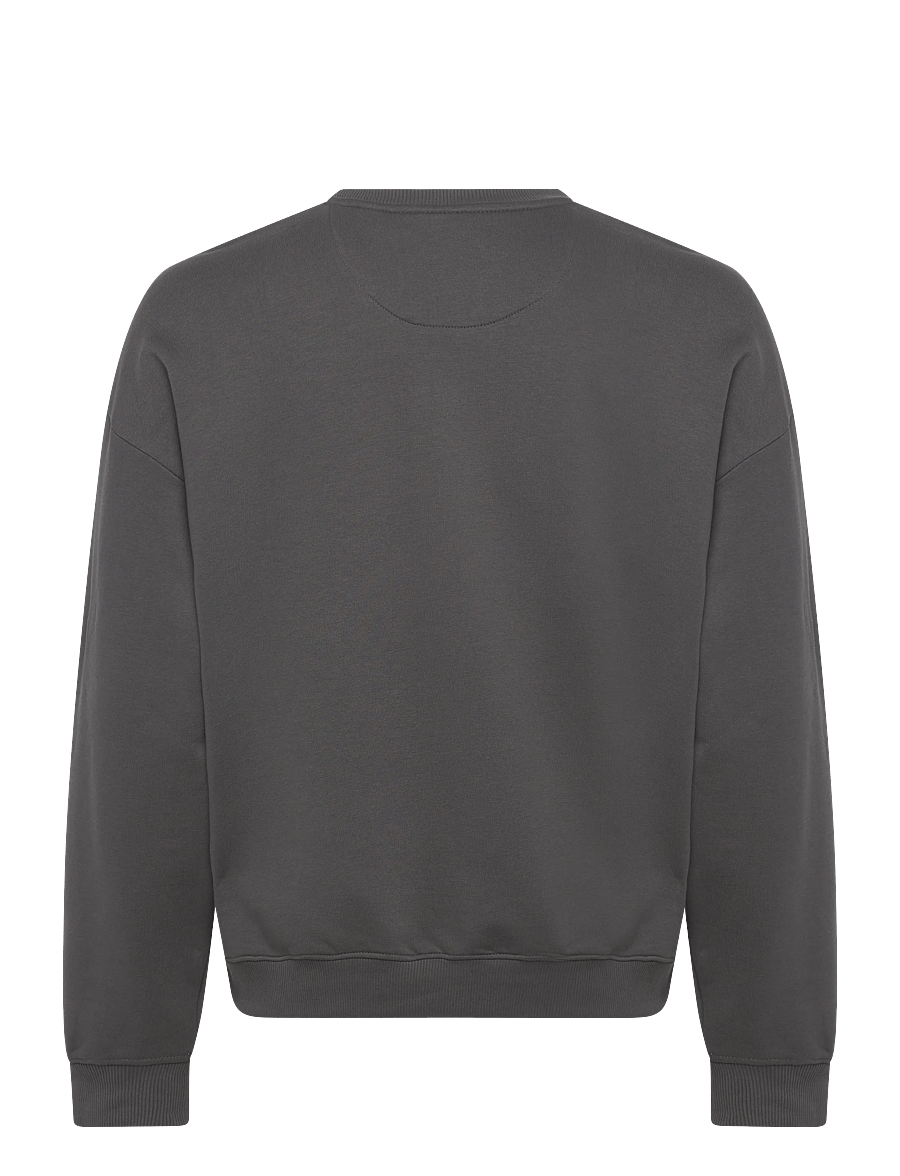 ONLY & SONS - ONSBANKSY VTG CREW NECK VD - sweatshirts - grey pinstripe - 1