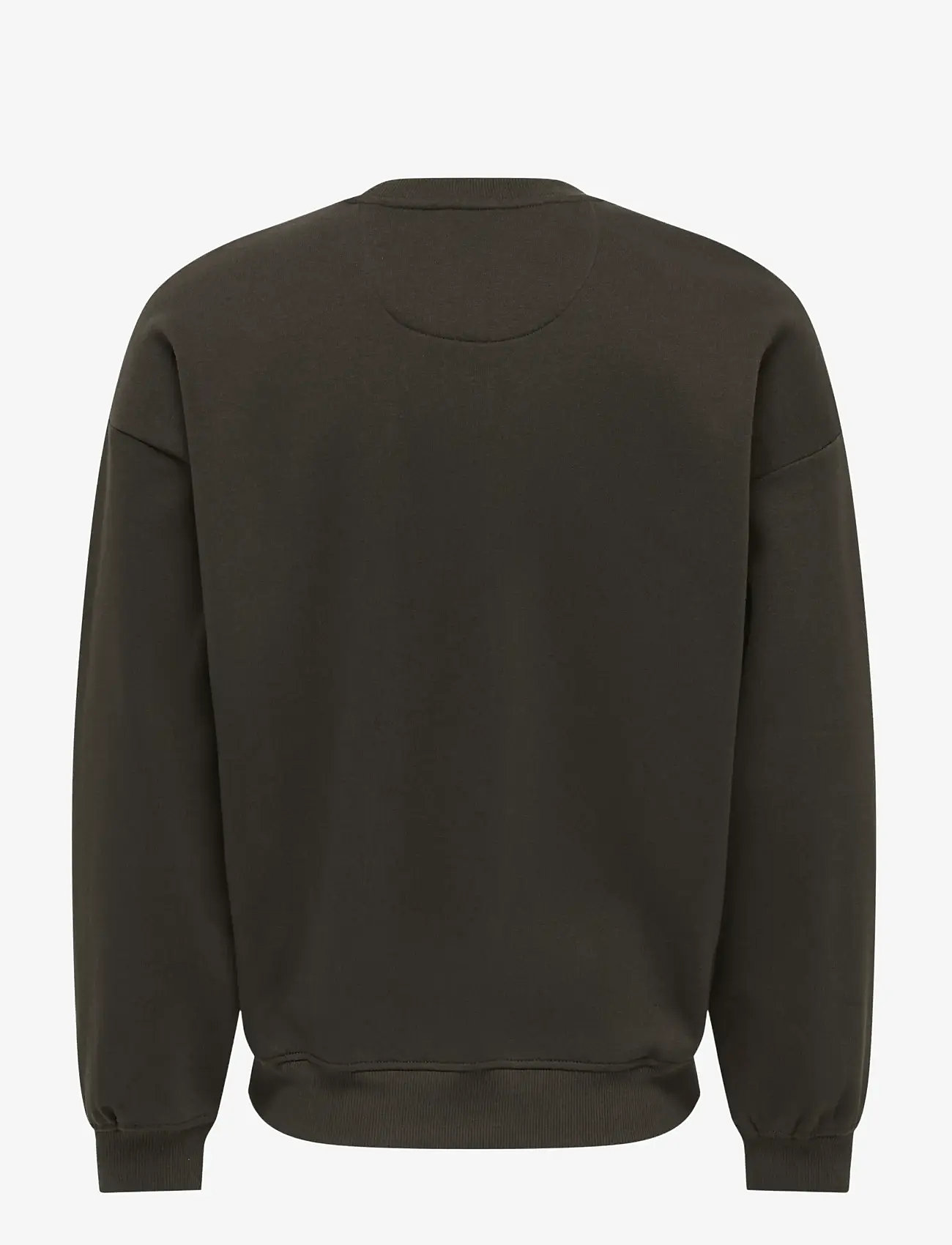ONLY & SONS - ONSBANKSY VTG CREW NECK VD - kollektioner - mulch - 2