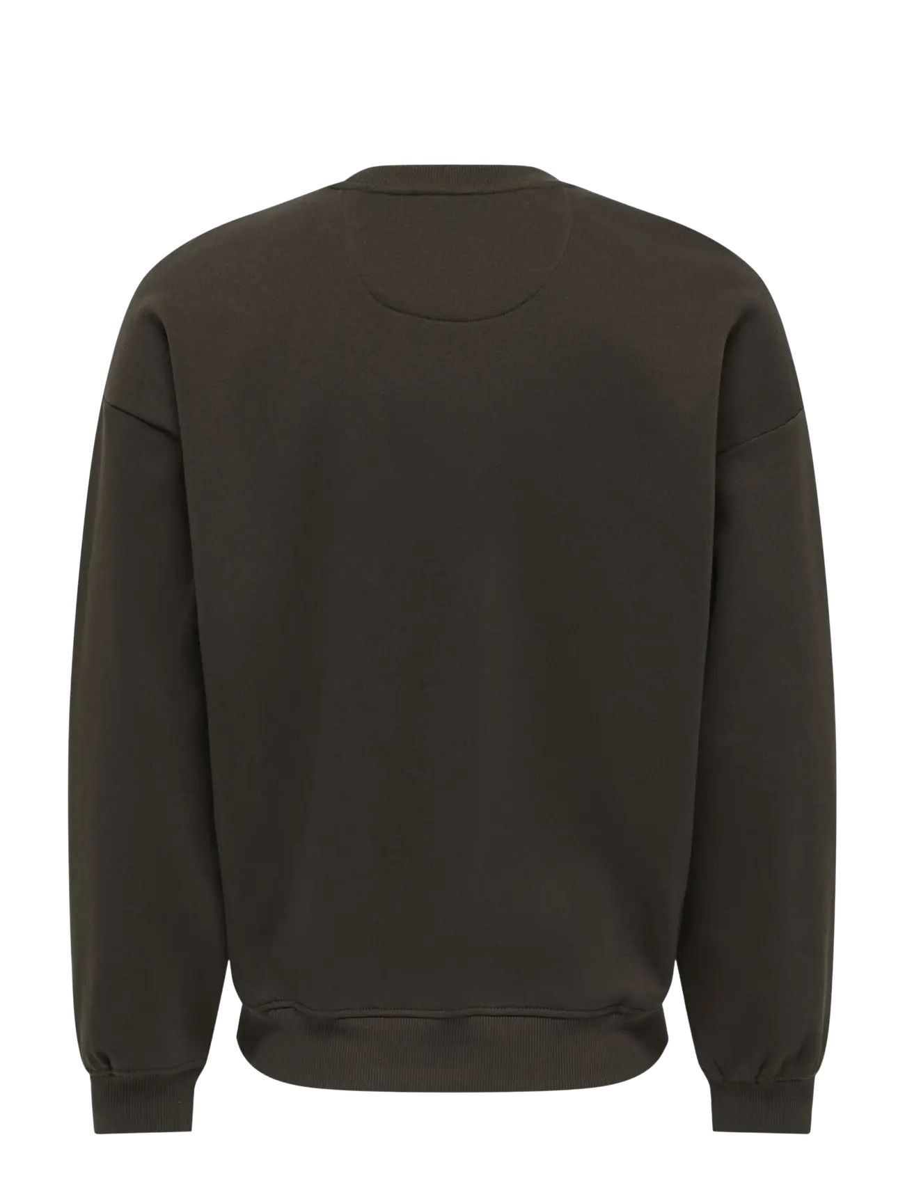 ONLY & SONS - ONSBANKSY VTG CREW NECK VD - kollektioner - mulch - 2