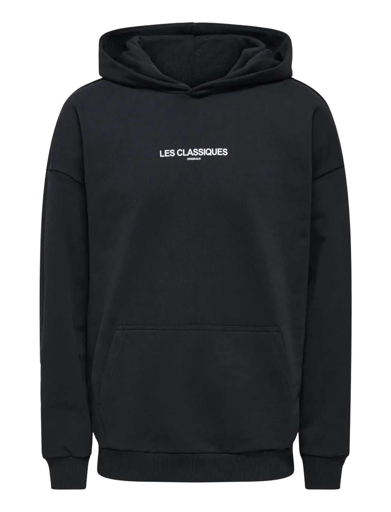 ONSLES CLASSIQUES OVZ HOODIE - JET BLACK