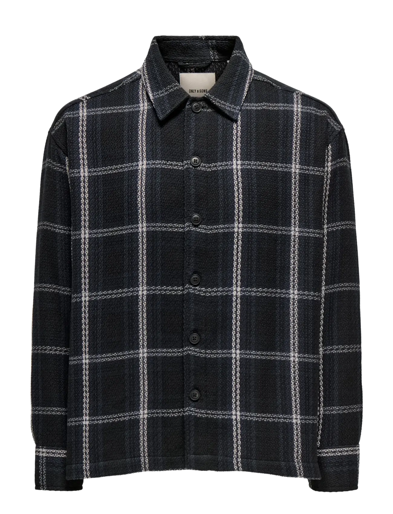 ONSKEVIN BASKET SHIRT - JET BLACK