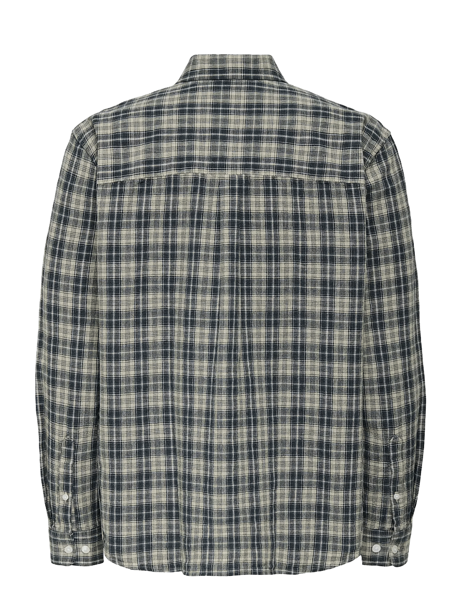 ONLY & SONS - ONSRAFAEL CHECK LS SHIRT 0505 - ternede skjorter - dark slate - 1