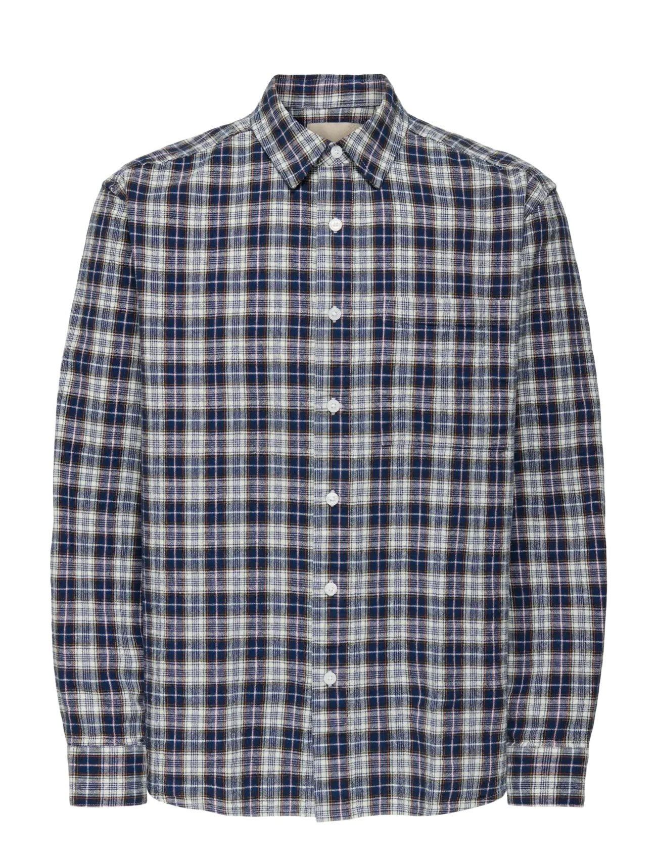 ONLY & SONS Onsrafael Check Ls Shirt 0505, L, Blue, Shirts > Checkered Shirt, Herre