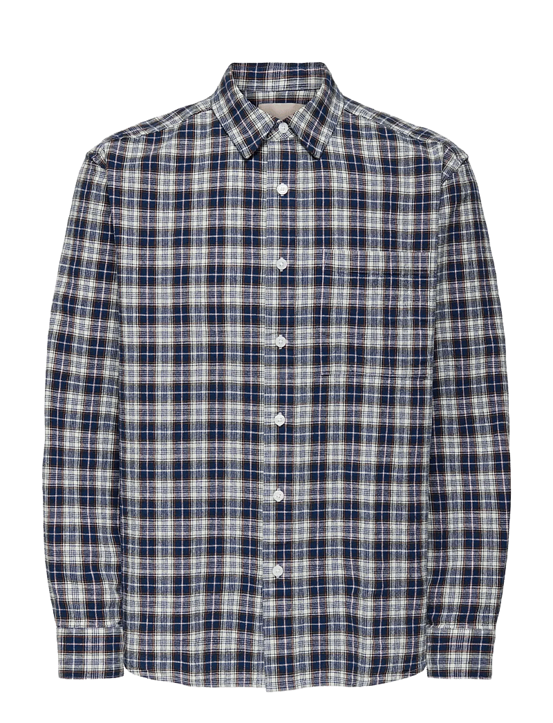 ONLY & SONS - ONSRAFAEL CHECK LS SHIRT 0505 - karierte hemden - estate blue - 0