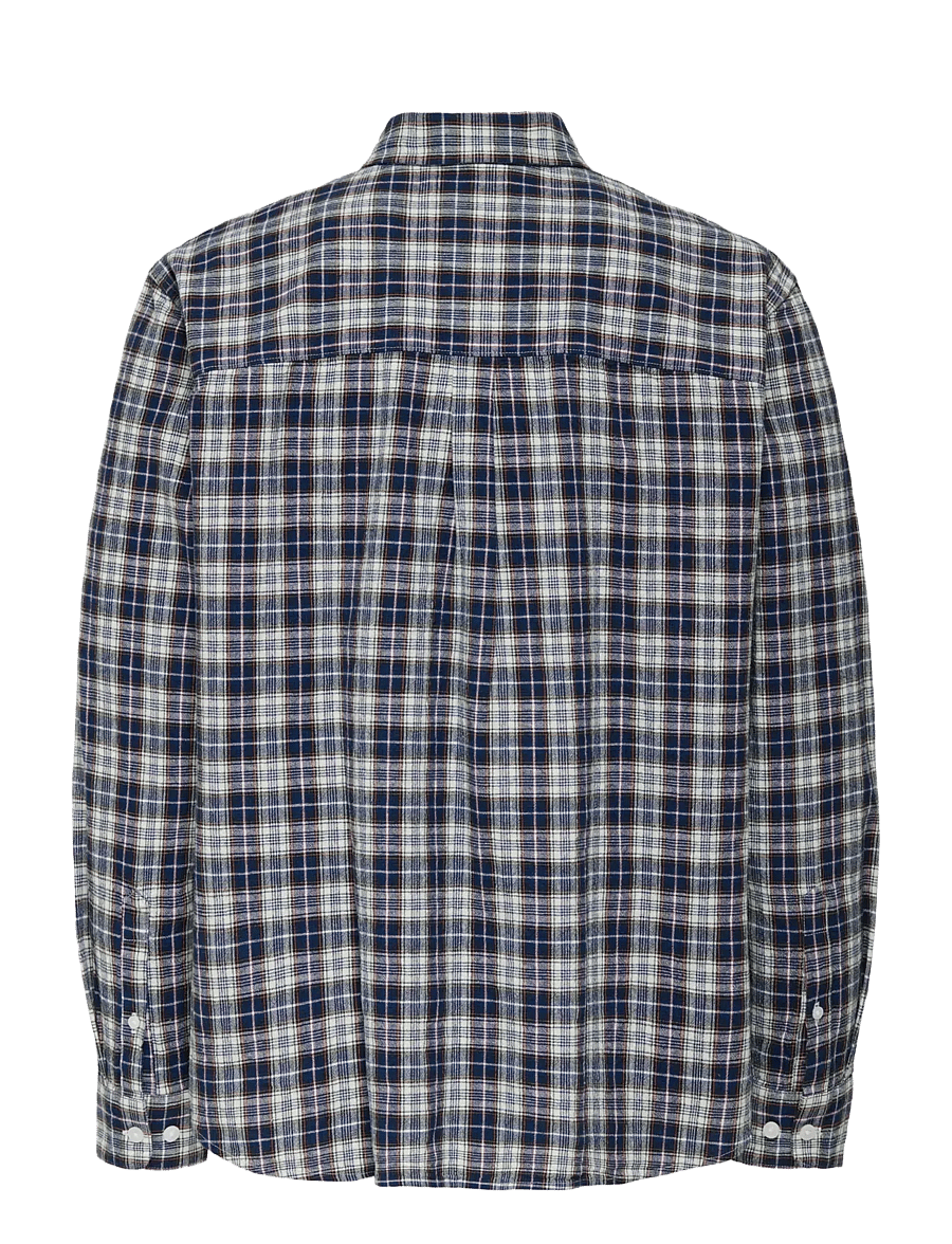 ONLY & SONS - ONSRAFAEL CHECK LS SHIRT 0505 - rutiga skjortor - estate blue - 1