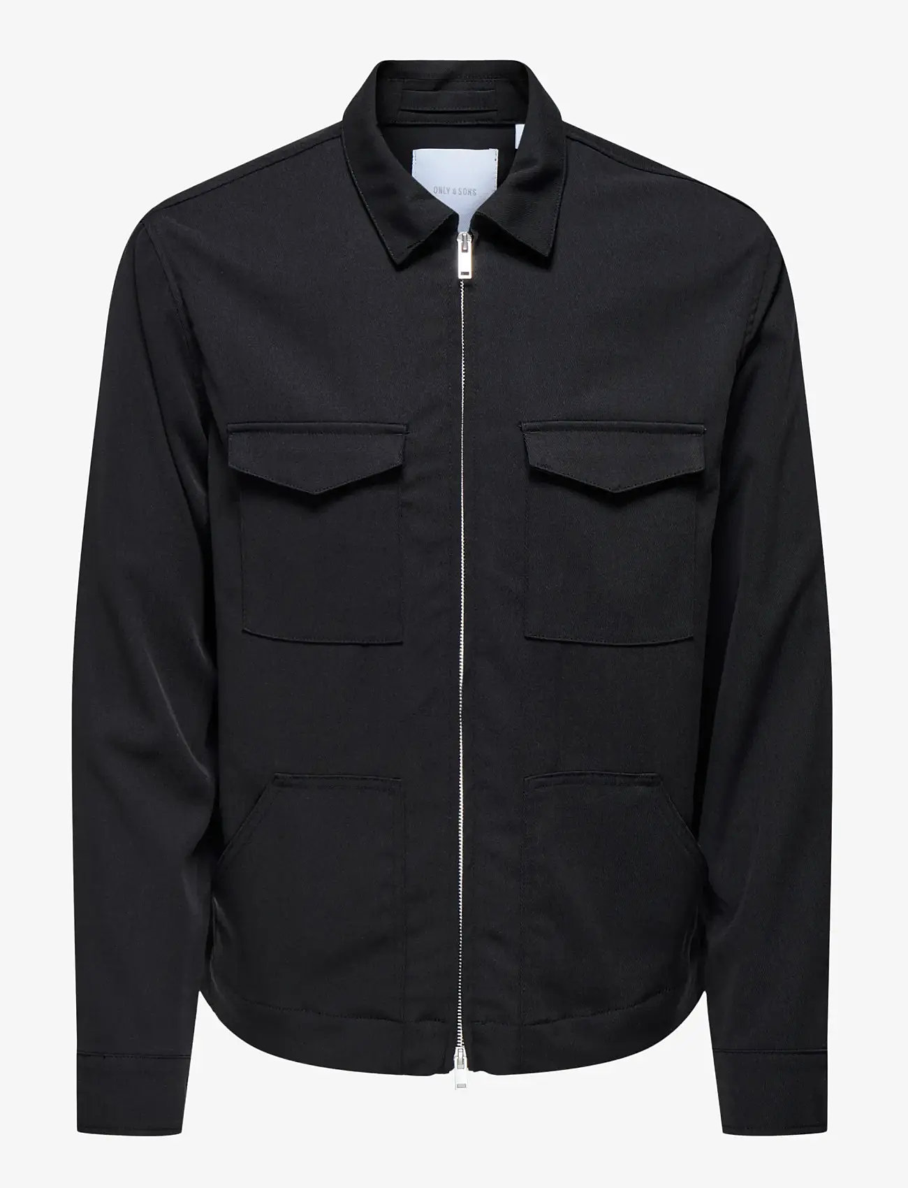 ONLY & SONS - ONSWYATT REG 0537 OVERSHIRT FRML - black - 0