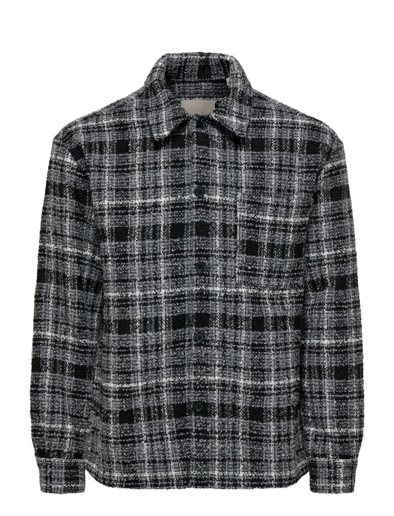 ONLY & SONS Onsloop Structured Shirt 0541 Grau - M - Herren