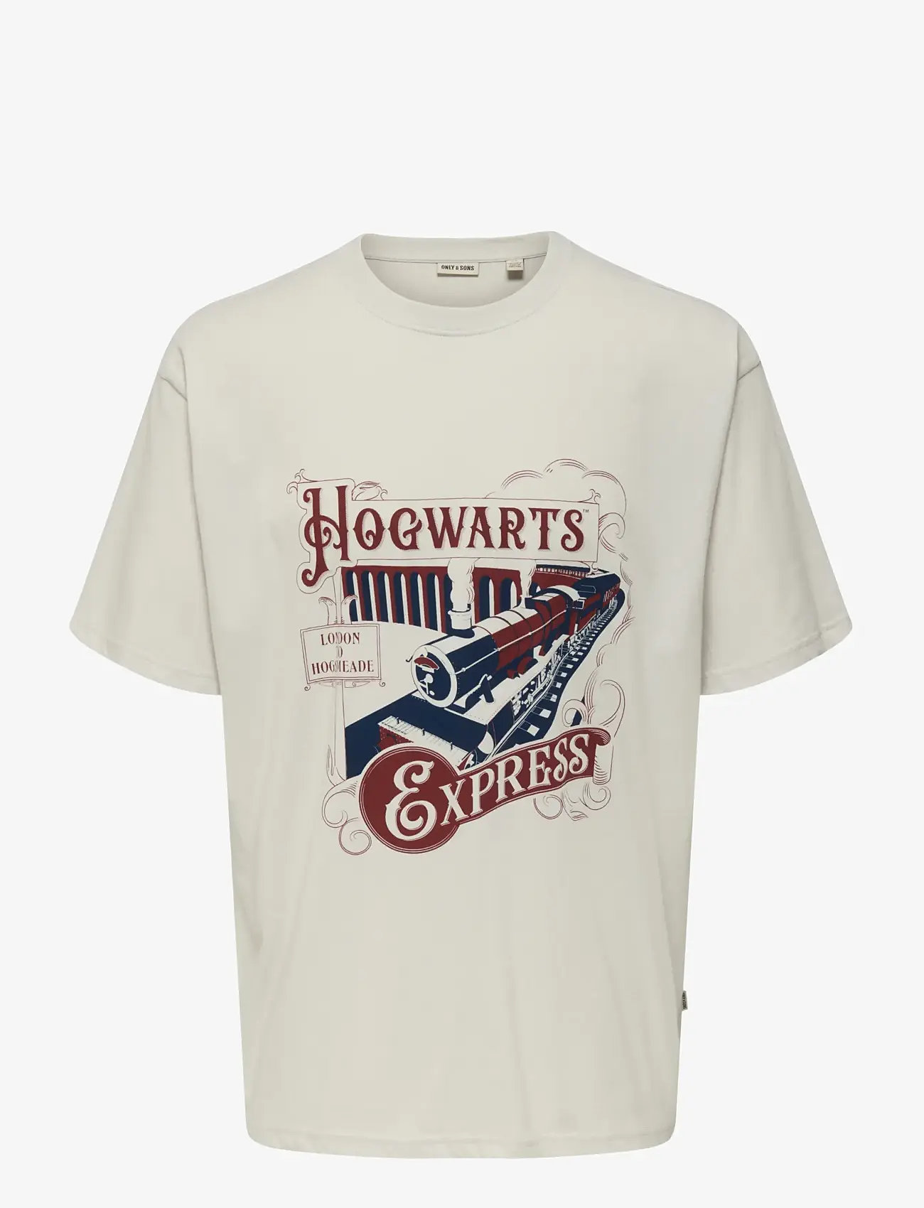 ONLY & SONS - ONSXMAS RLX SS TEE HP - kurzärmelig - lunar rock - 0