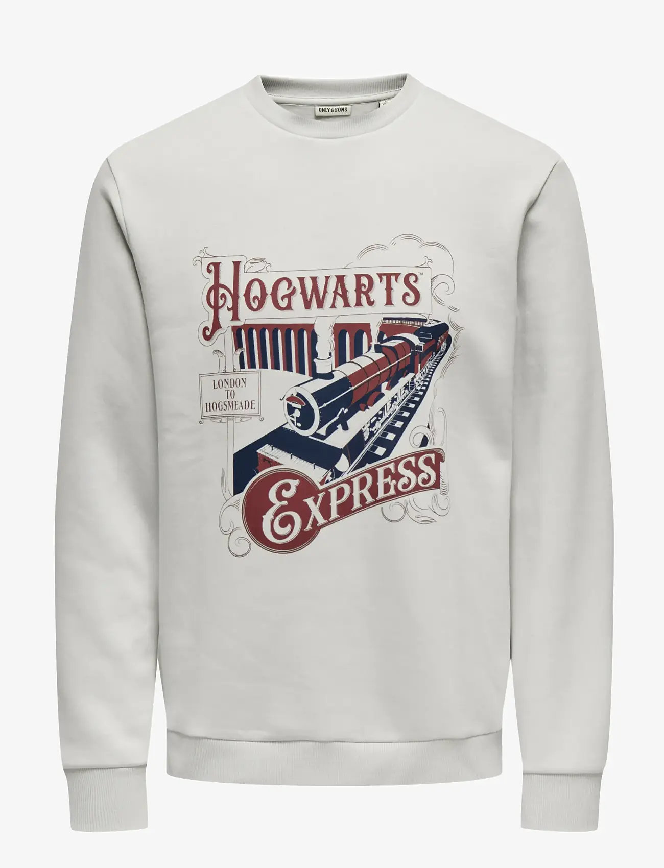 ONLY & SONS - ONSXMAS REG CREW HP - collections - lunar rock - 0