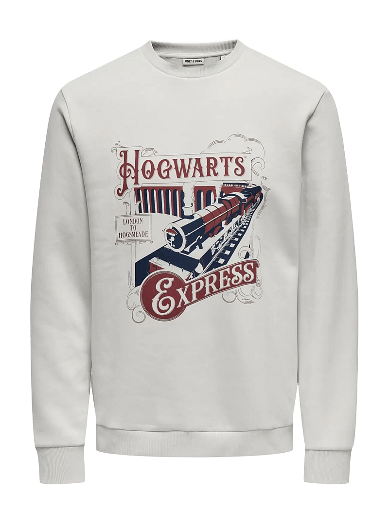 ONLY & SONS - ONSXMAS REG CREW HP - kollektionen - lunar rock - 0