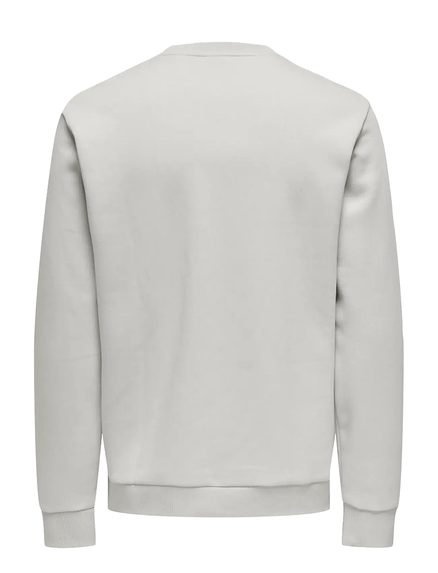 ONLY & SONS - ONSXMAS REG CREW HP - kollektionen - lunar rock - 1