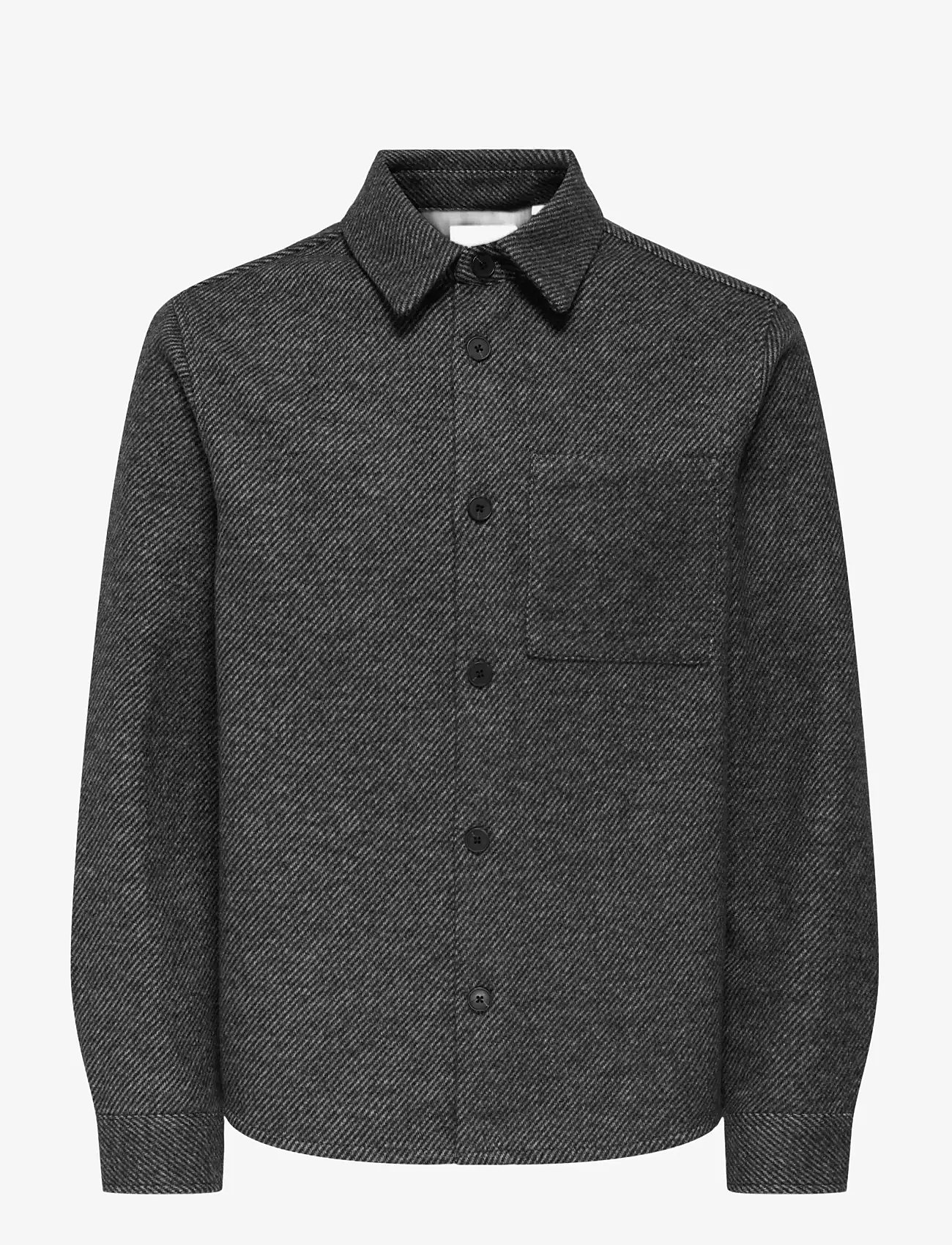 ONLY & SONS - ONSMICAH TWILL OVERSHIRT FRML - kollektioner - medium grey melange - 1