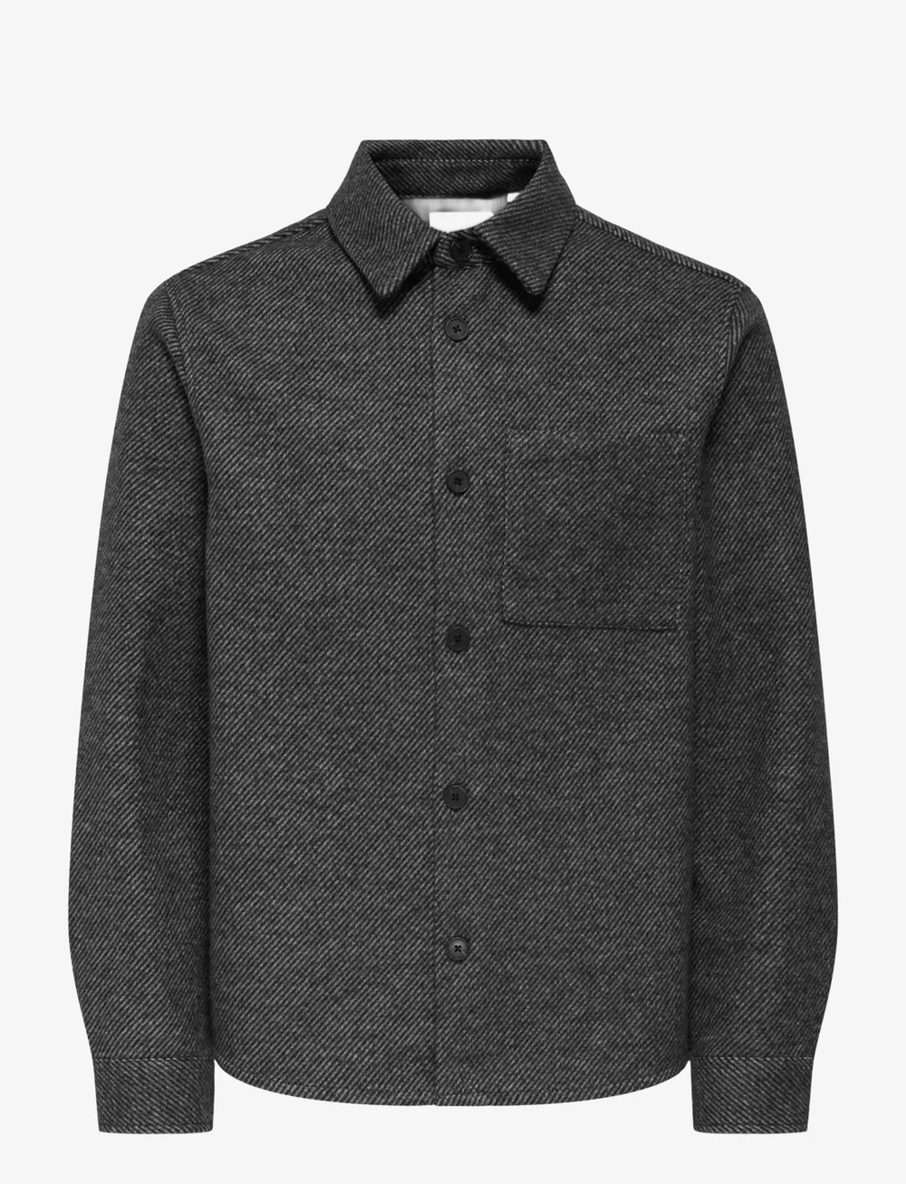 ONLY & SONS - ONSMICAH TWILL OVERSHIRT FRML - kollektionen - medium grey melange - 1