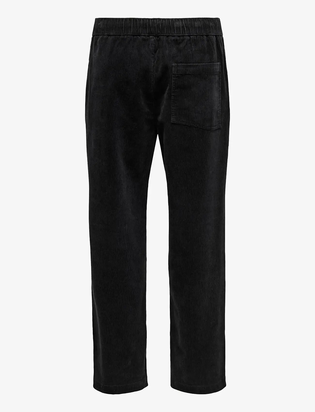 ONLY & SONS - ONSFADE LOOSE 0188 STRING CORD PANT - casual trousers - black - 2