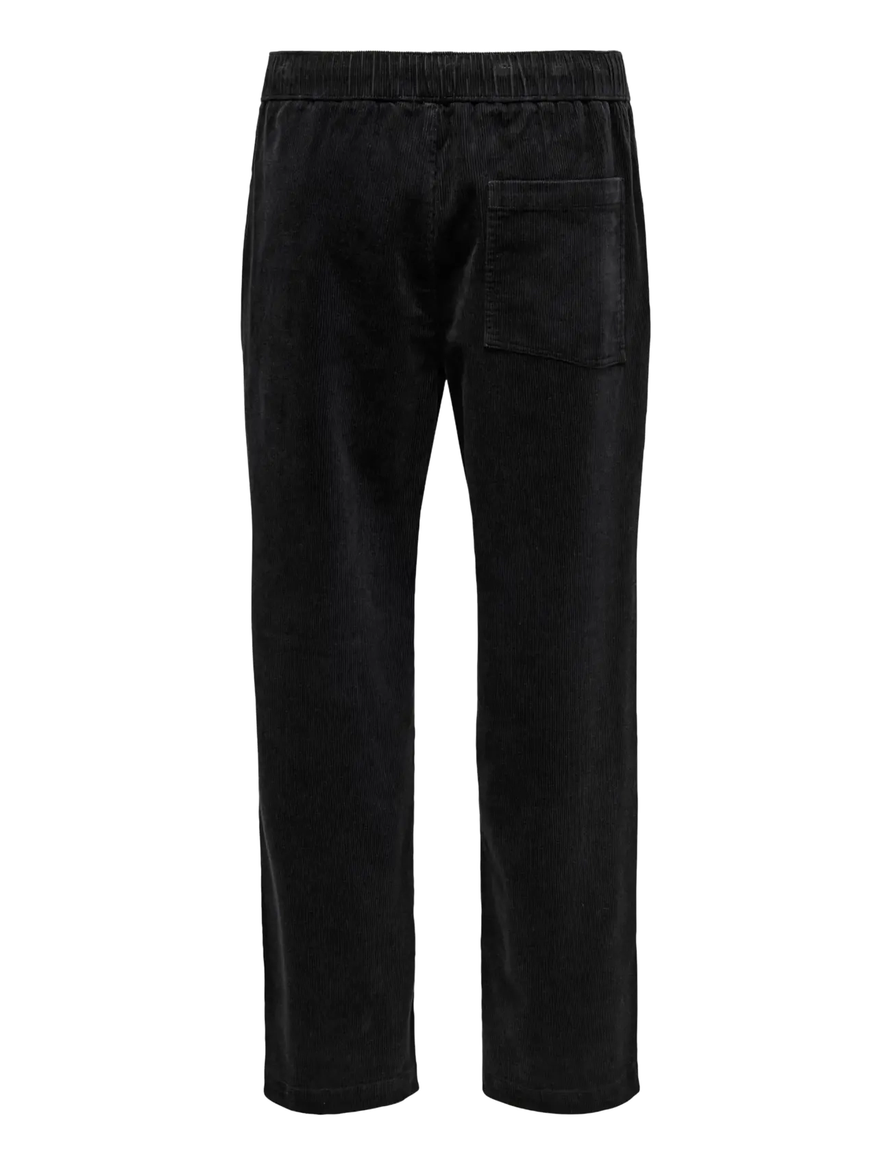 ONLY & SONS - ONSFADE LOOSE 0188 STRING CORD PANT - casual - black - 2