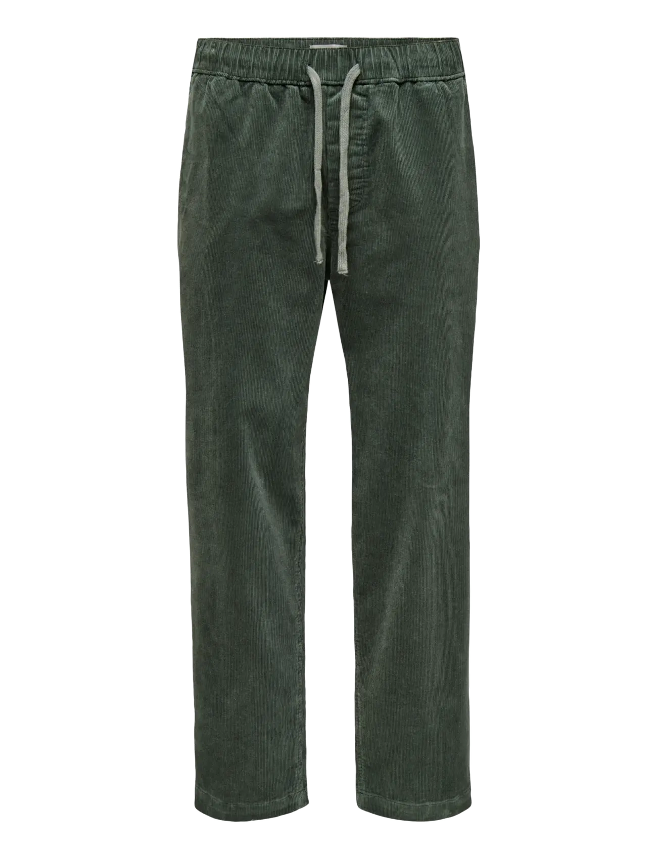 ONSFADE LOOSE 0188 STRING CORD PANT - CASTOR GRAY