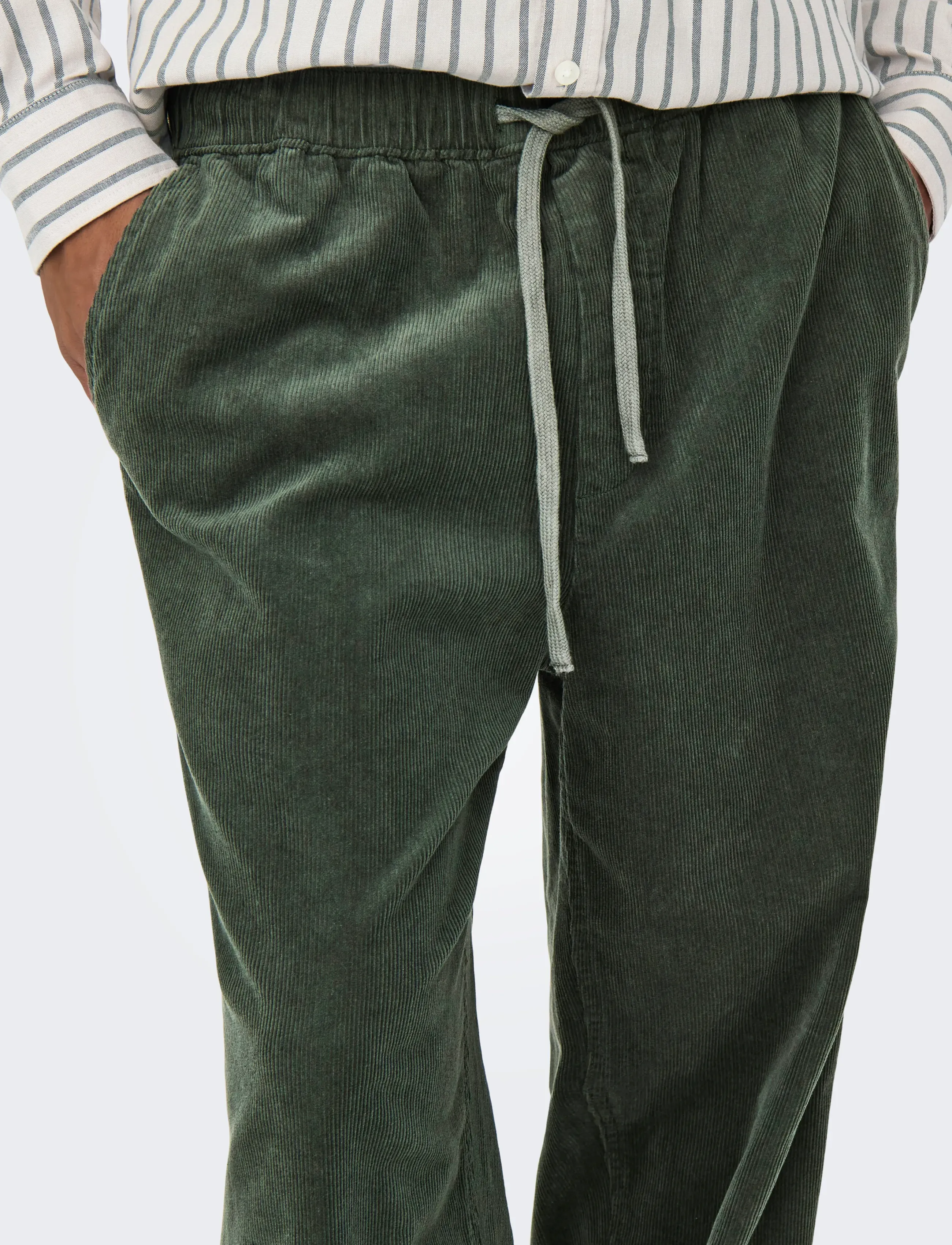 ONLY & SONS Onsfade Loose 0188 String Cord Pant herr – bild 5