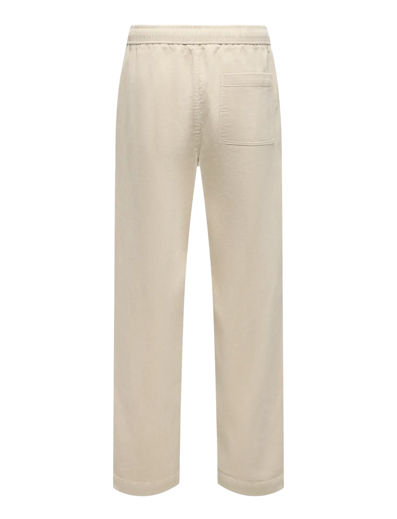 ONLY & SONS - ONSFADE LOOSE 0188 STRING CORD PANT - casual byxor - silver lining - 1