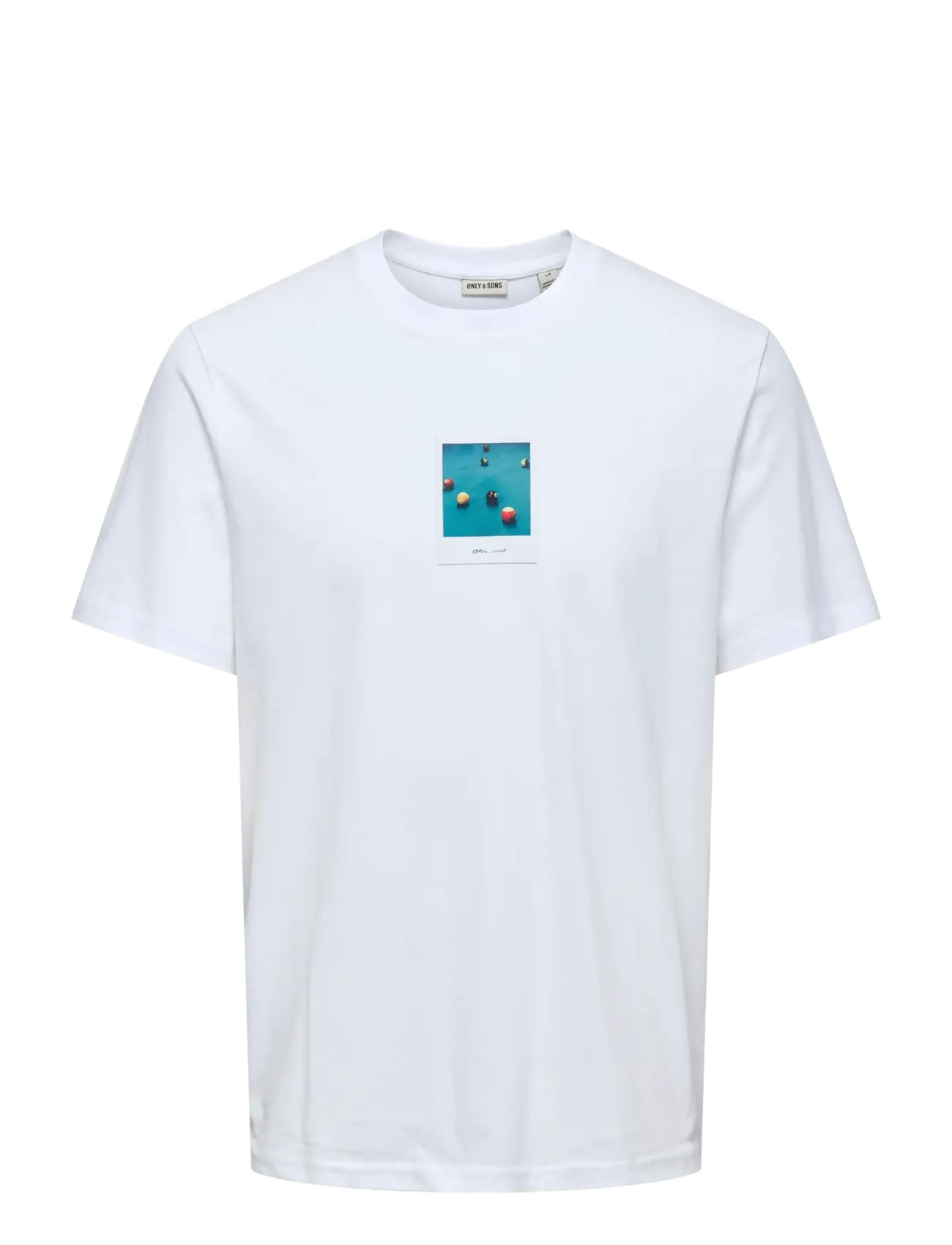 ONLY & SONS ONSMILO PHOTO REG SS TEE - T-Shirts - BRIGHT WHITE / white