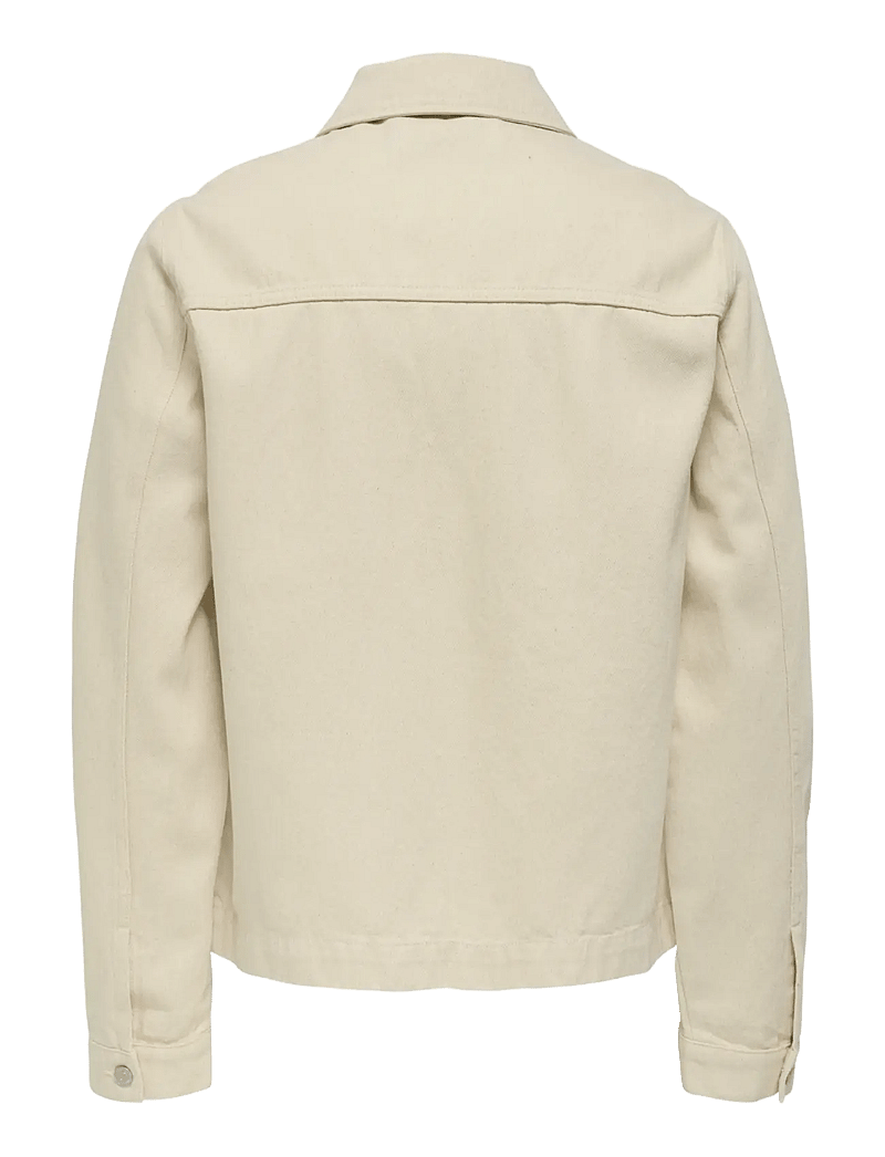 ONLY & SONS - ONSCASSEL PIM ECRU 5559 DNM JACKET NOOS - herbstjacken - ecru - 2