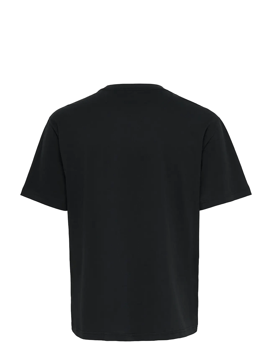 ONLY & SONS - ONSIRON MAIDEN LIFE RLX SS LIC TEE - lühikeste varrukatega t-särgid - jet black - 1