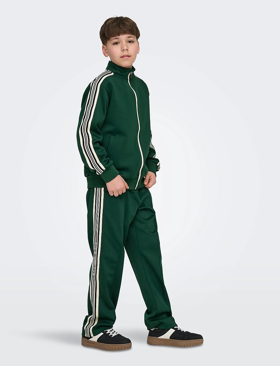 ONLY & SONS - OSJRIBER REG TRACK PANT SWEAT JRS - dark green - 4
