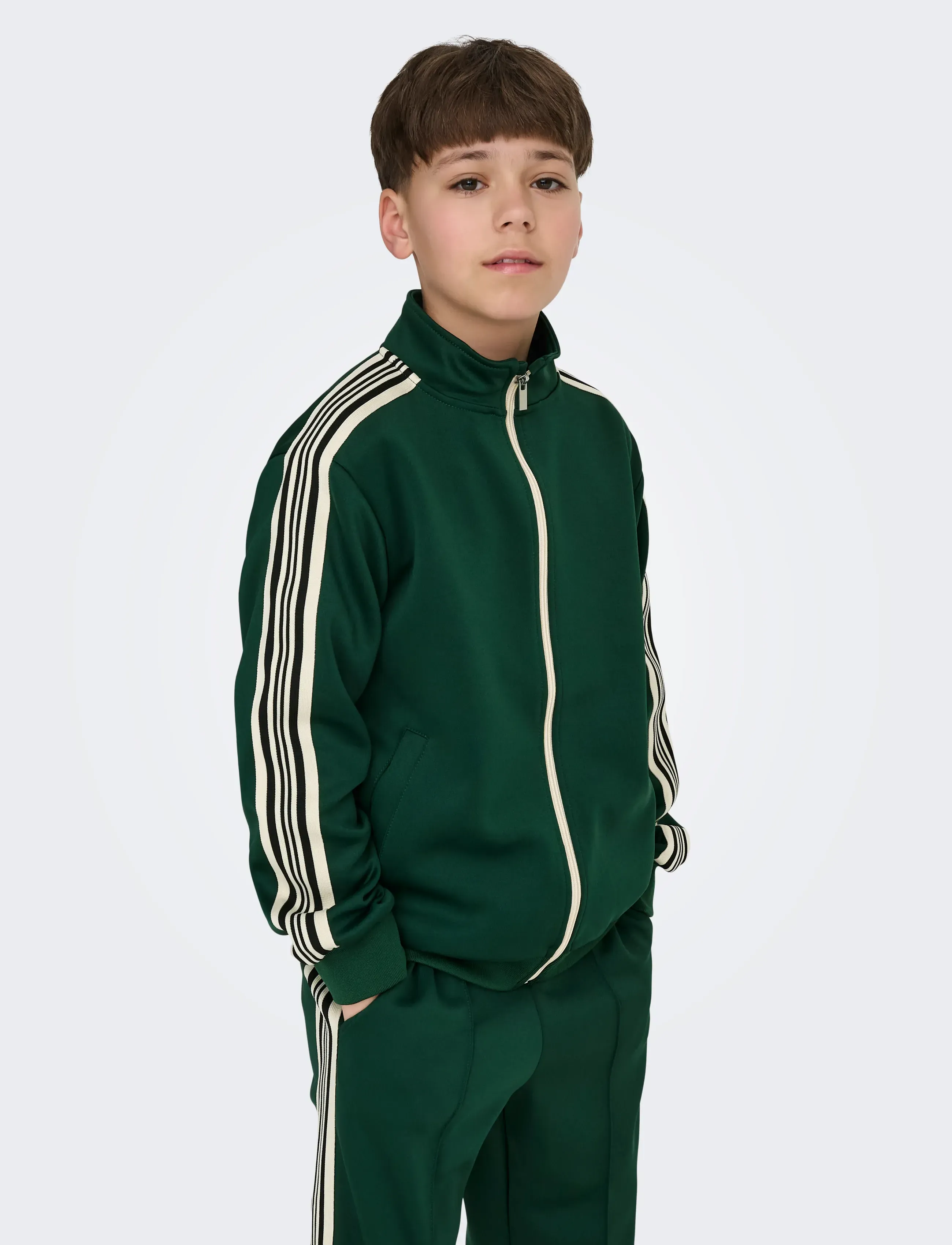 ONLY & SONS - OSJRIBER REG TRACK PANT SWEAT JRS - dark green - 5