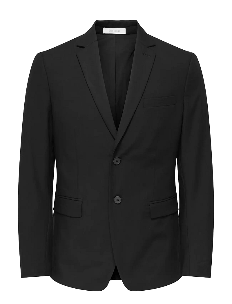 ONLY & SONS - ONSKYLE SUP SLIM 550 BLAZER FRML NOOS - zweireiher - black - 1
