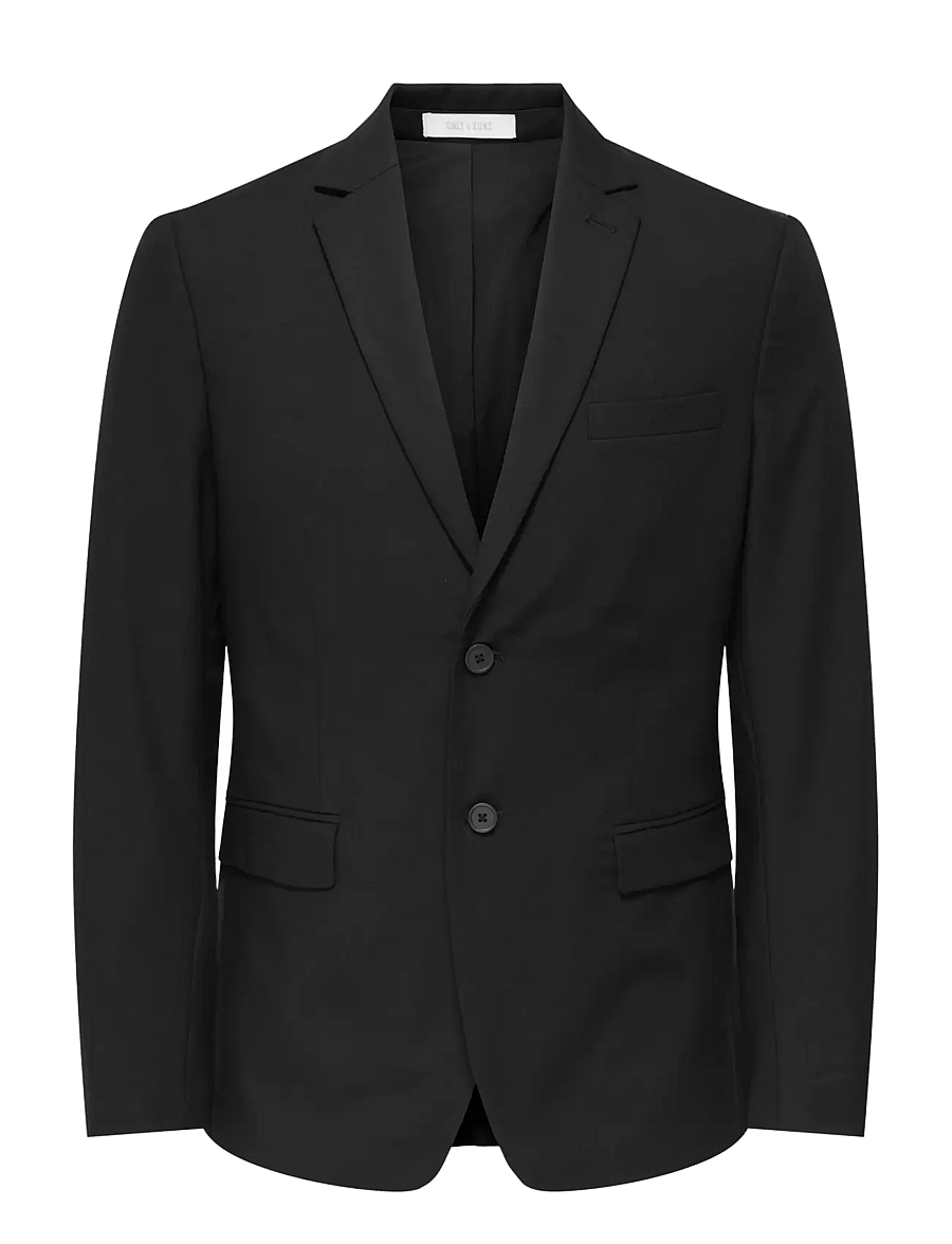 ONLY & SONS - ONSKYLE SUP SLIM 550 BLAZER FRML NOOS - dubbelknäppta kavajer - black - 1