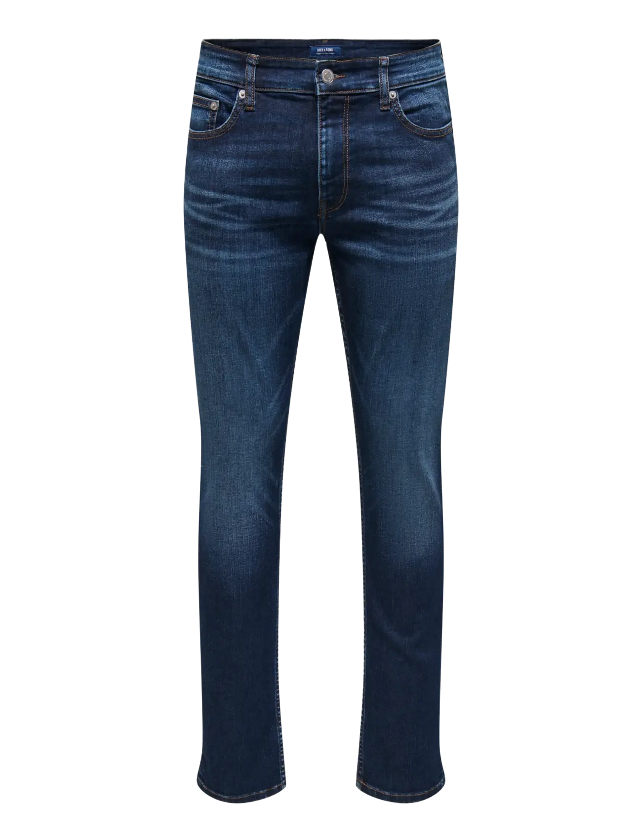 ONLY & SONS ONSLOOM SLIM 5748 EY BOX JEANS MU - Jeans - DARK BLUE DENIM / navy
