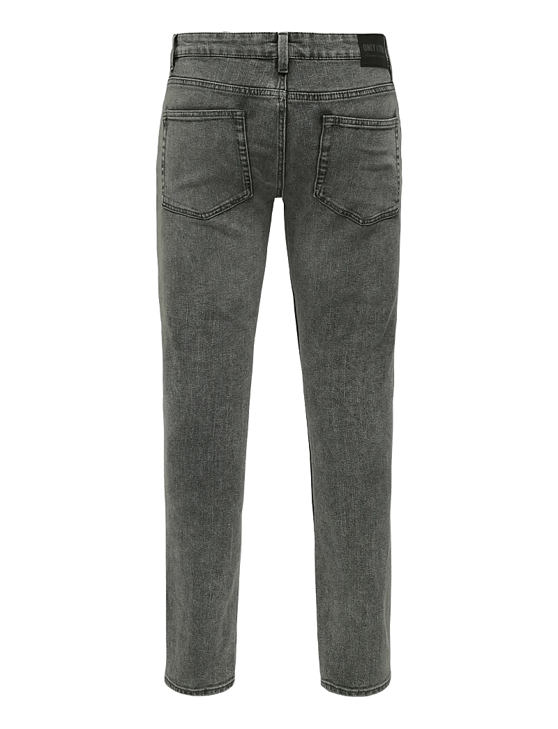 ONLY & SONS - ONSLOOM SLIM 5748 EY BOX JEANS MU - slim fit jeans - dark grey denim - 2