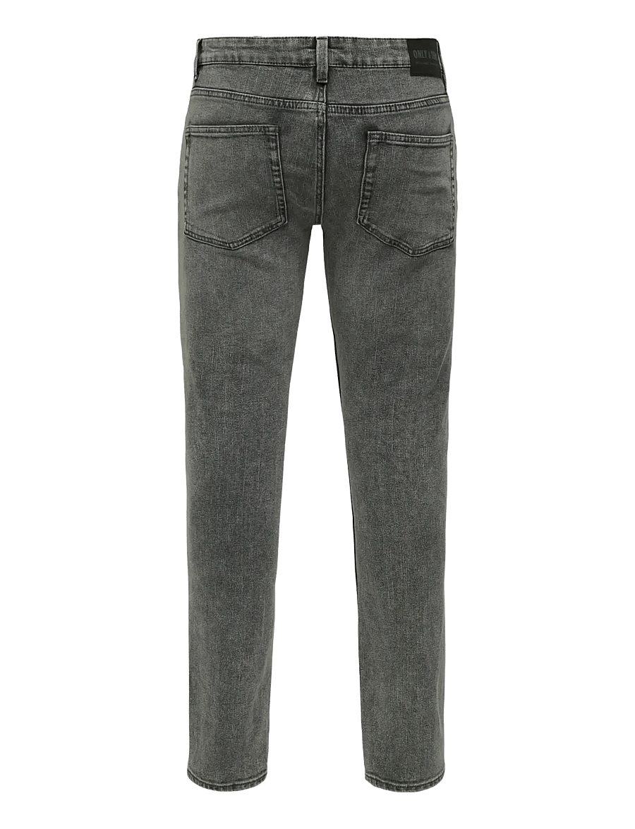 ONLY & SONS - ONSLOOM SLIM 5748 EY BOX JEANS MU - slim jeans - dark grey denim - 2