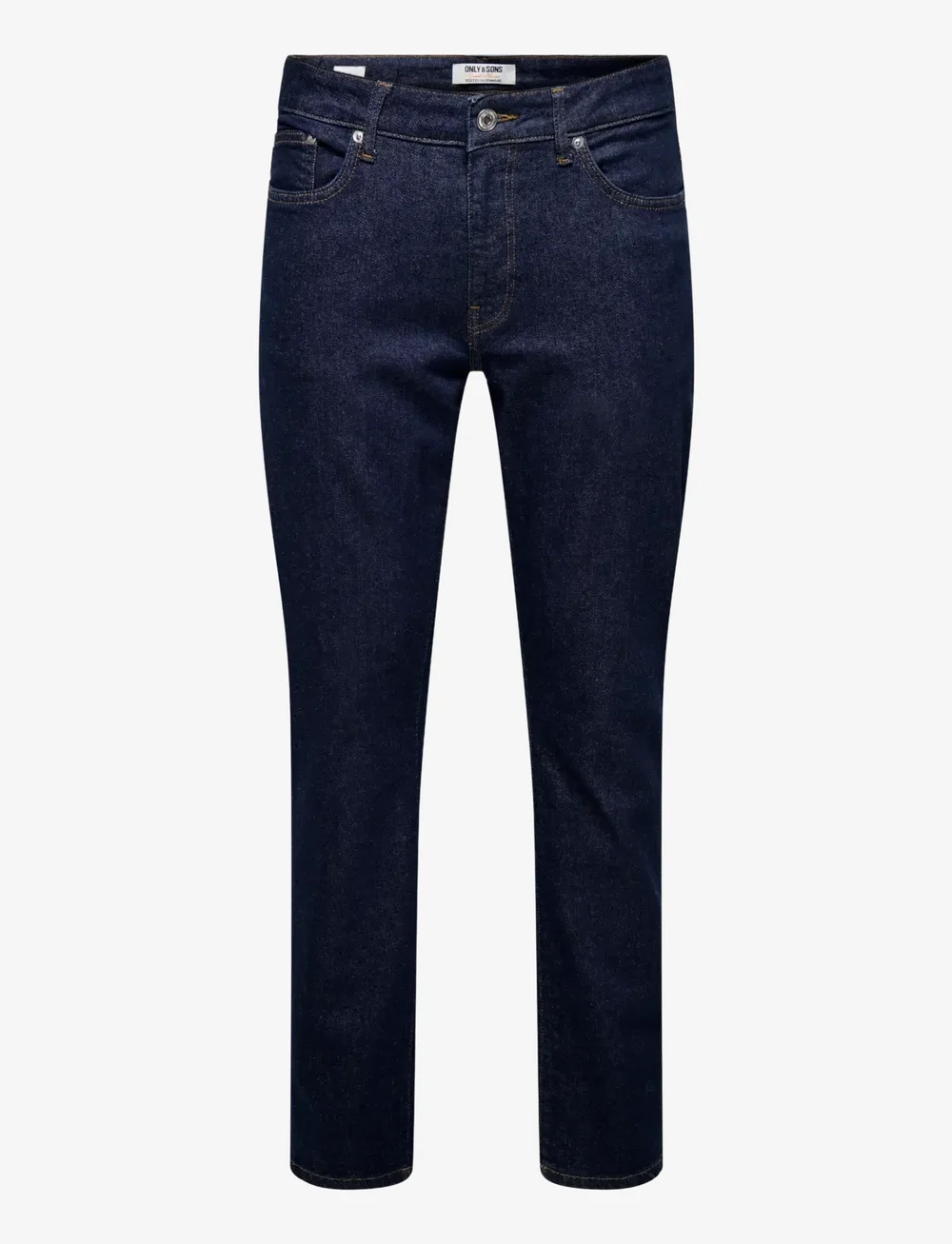 ONLY & SONS - ONSWEFT REGULAR 5750 EY BOX JEANS MU - regular jeans - dark blue denim - 0