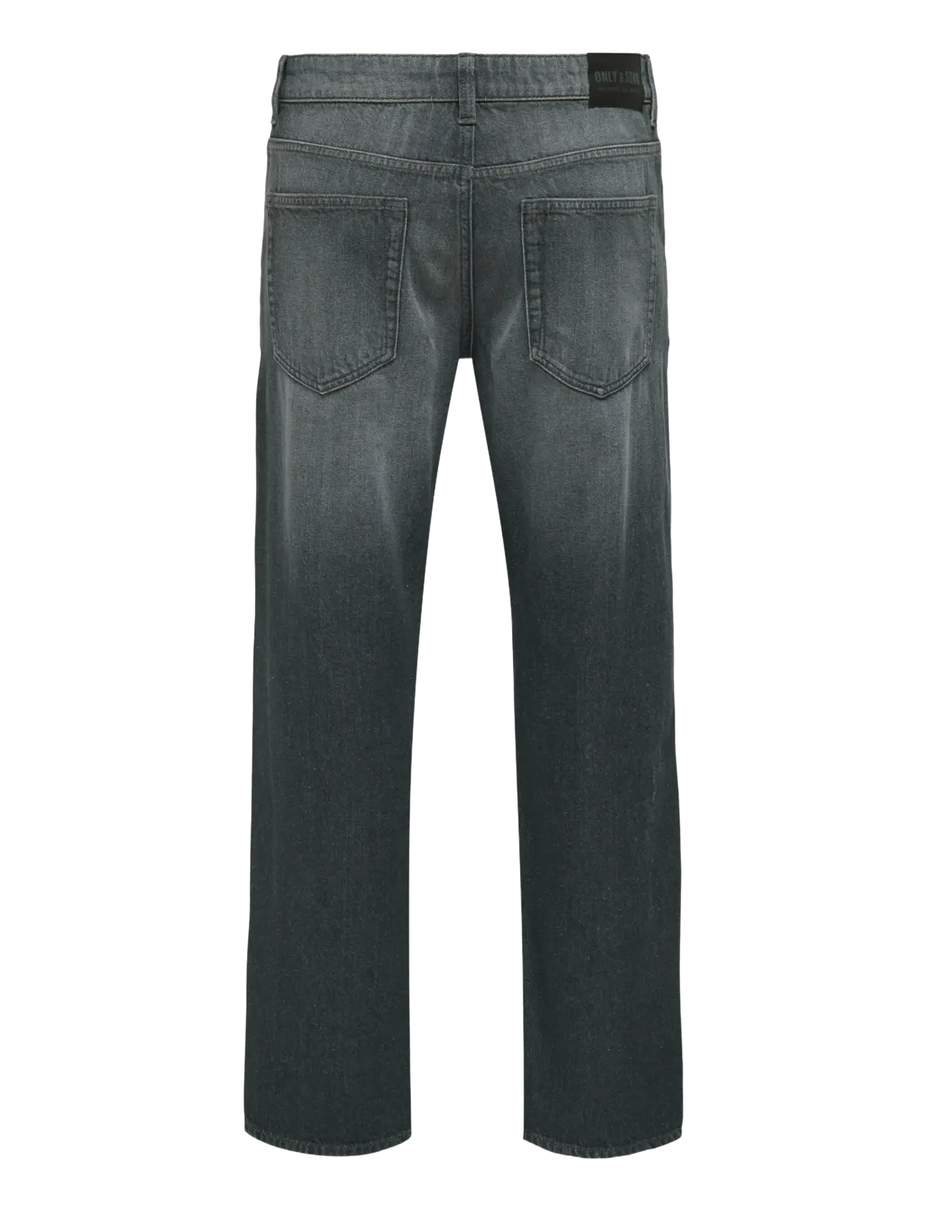ONLY & SONS - ONSEDGE STRAIGHT 5751 BOX PIM JEANS MU - regular jeans - dark grey denim - 1