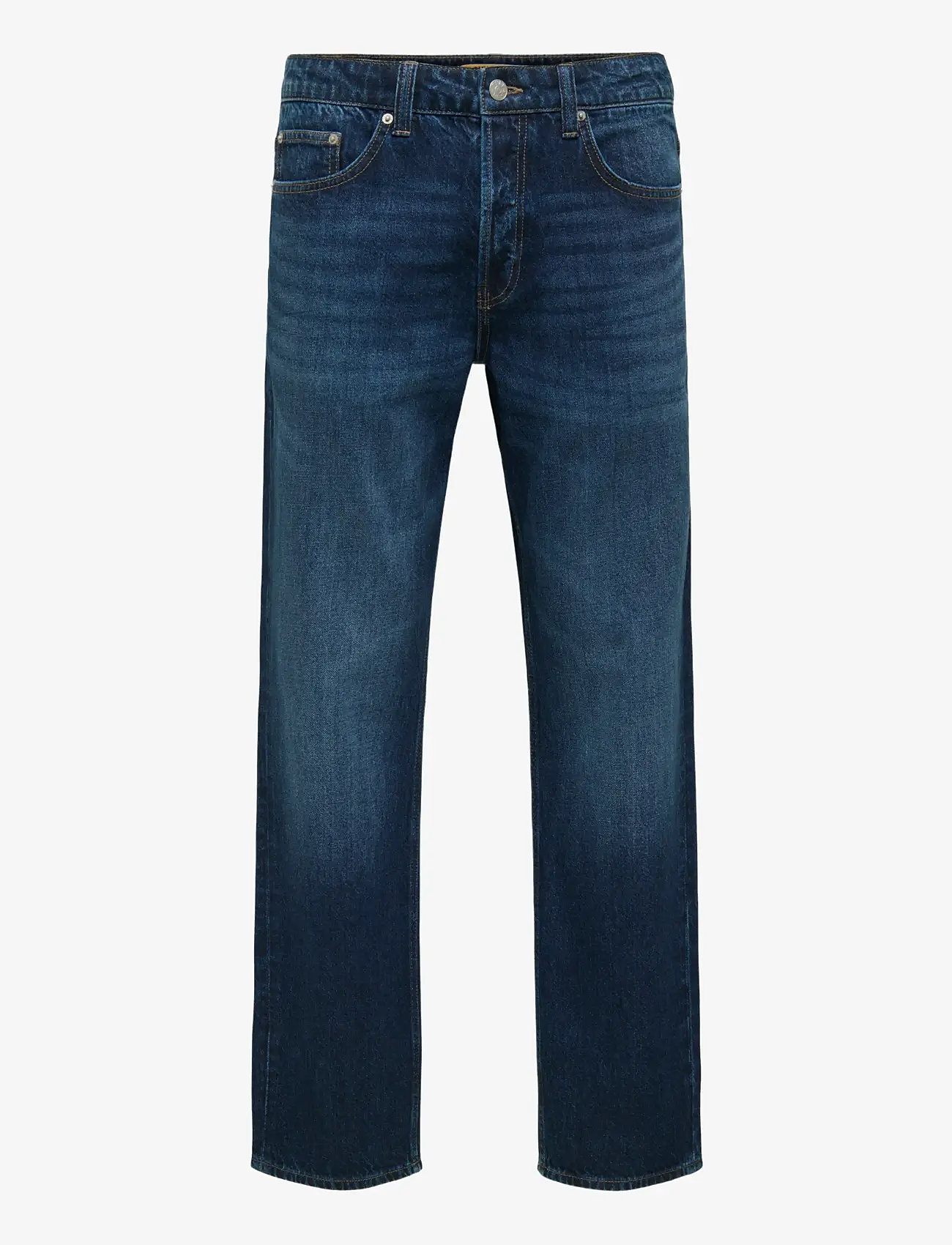 ONLY & SONS - ONSEDGE STRAIGHT 5751 BOX PIM JEANS MU - regular jeans - dark medium blue denim - 0