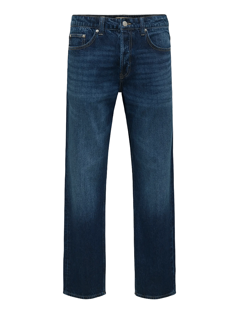ONLY & SONS - ONSEDGE STRAIGHT 5751 BOX PIM JEANS MU - regular jeans - dark medium blue denim - 0