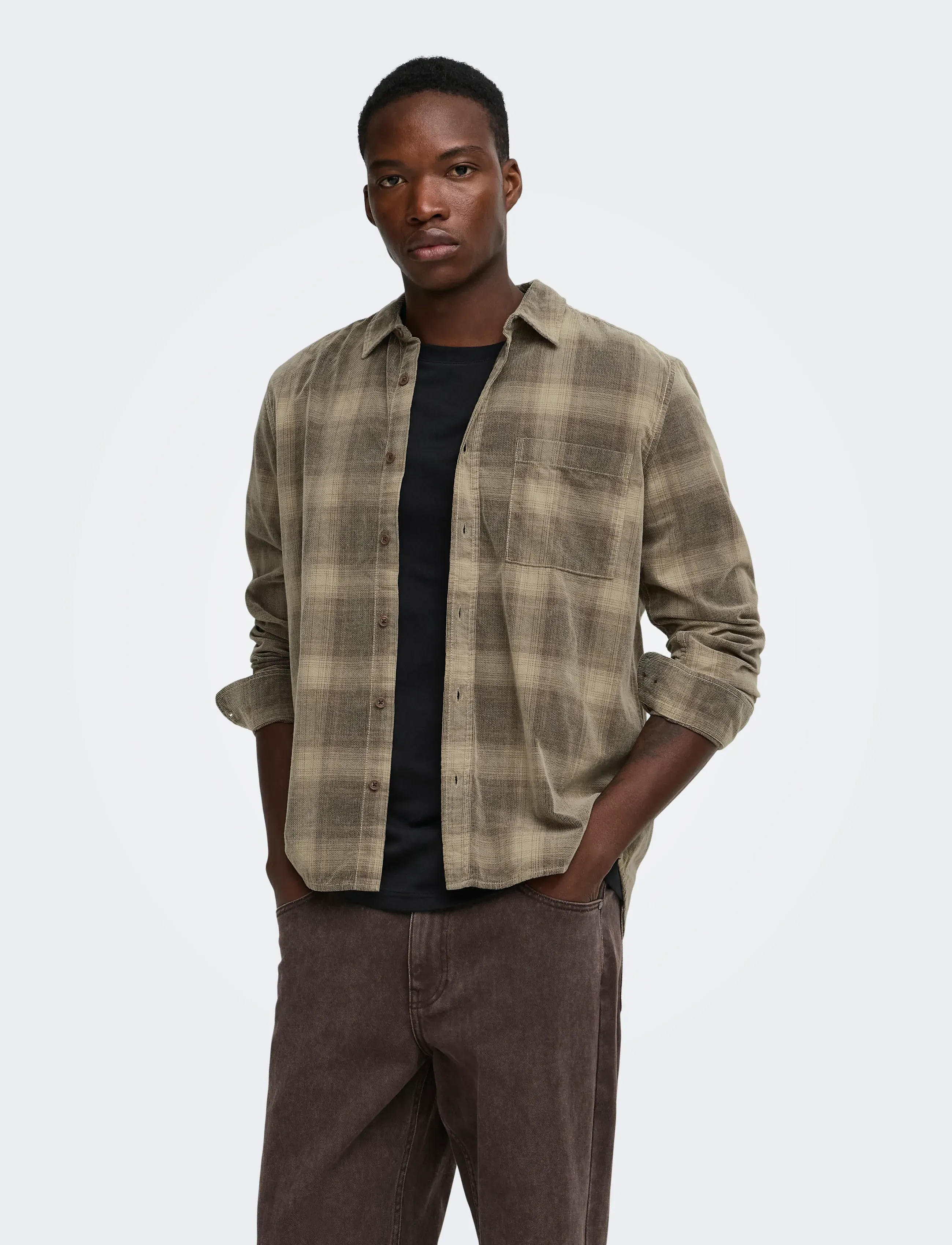 Onswilliam Cord Ls Shirt