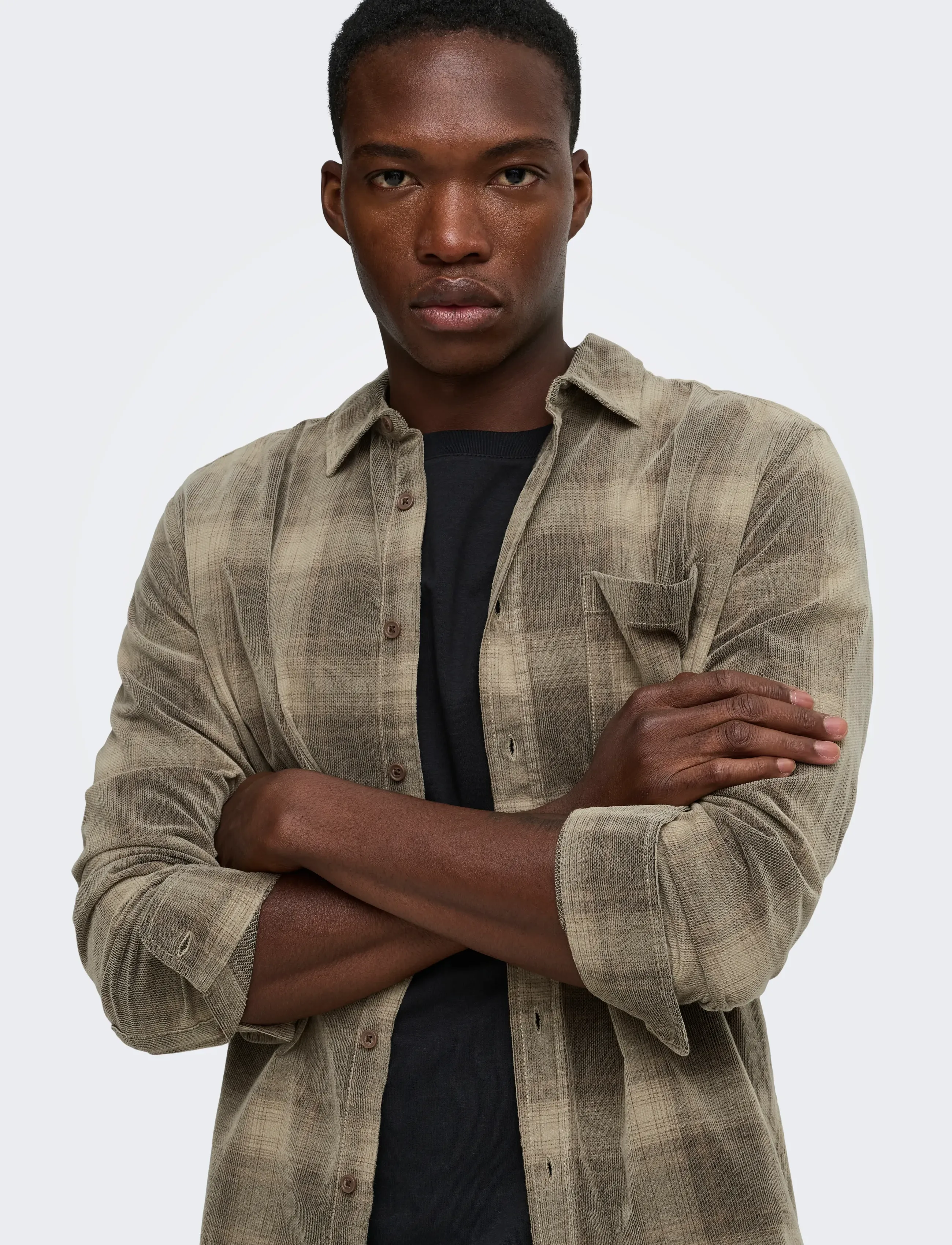 ONLY & SONS Onswilliam Cord Ls Shirt skjortor & blusar herr – bild 6