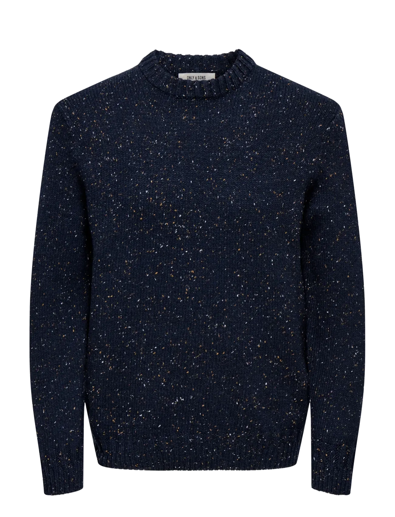 ONLY & SONS Onsbirky Reg Nap Crew Knit Navy - XS - Herren