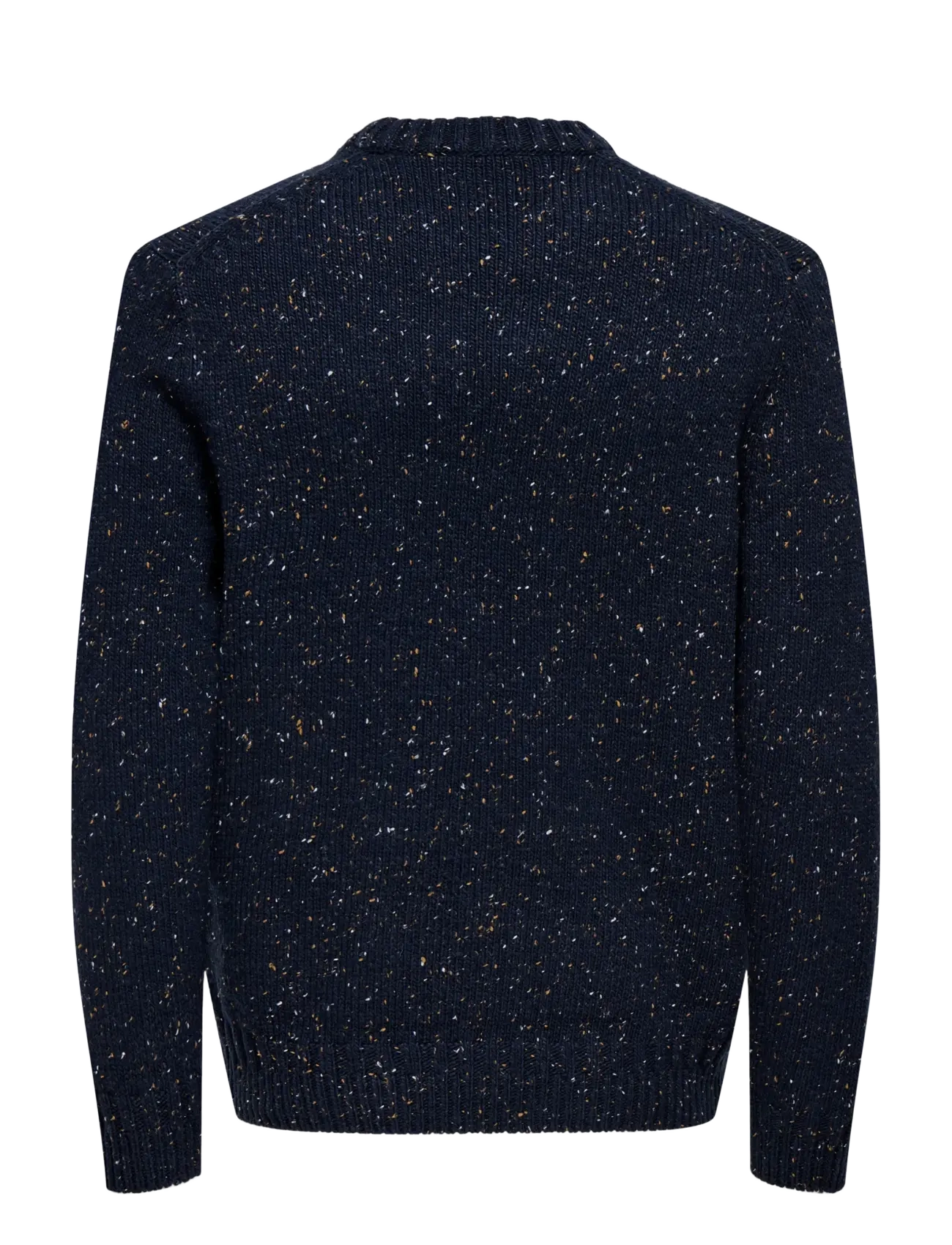 ONLY & SONS - ONSBIRKY REG NAP CREW KNIT - laveste priser - dark navy - 2