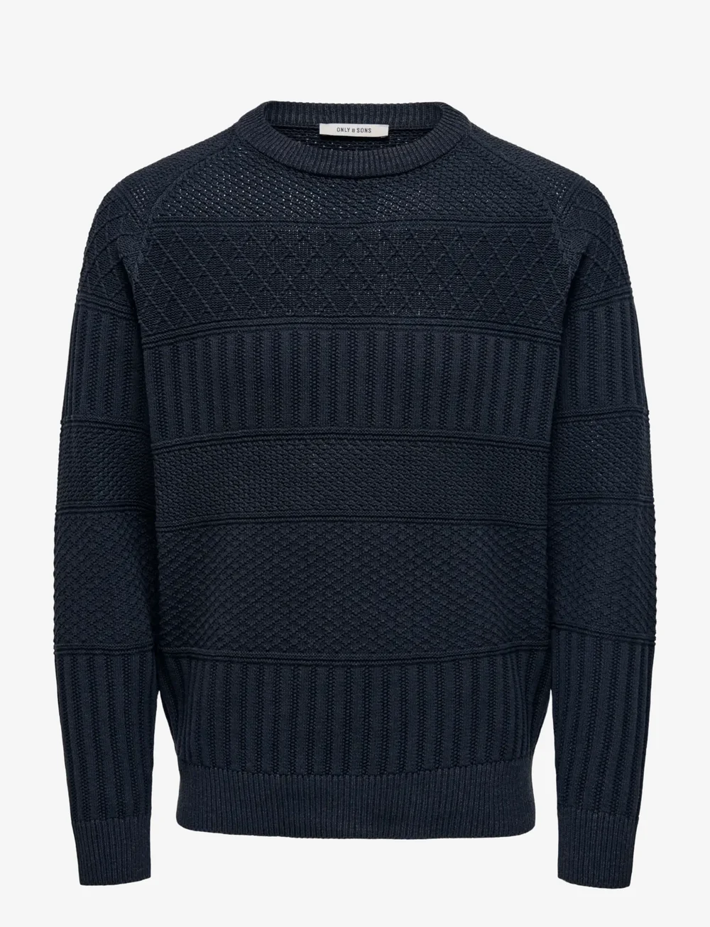 ONLY & SONS - ONSALKAN REG CREW KNIT - rundhalsad - dark navy - 1