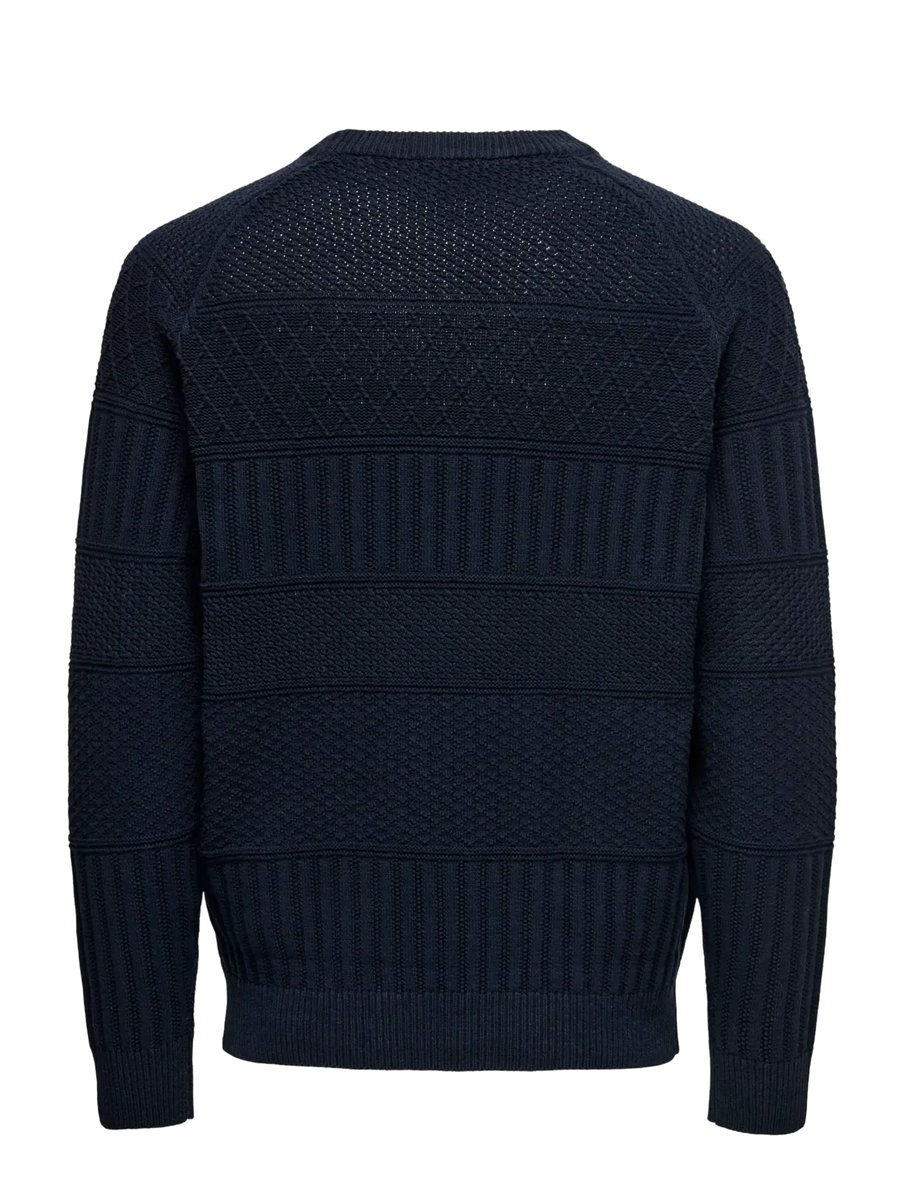 ONLY & SONS - ONSALKAN REG CREW KNIT - rundhals - dark navy - 2